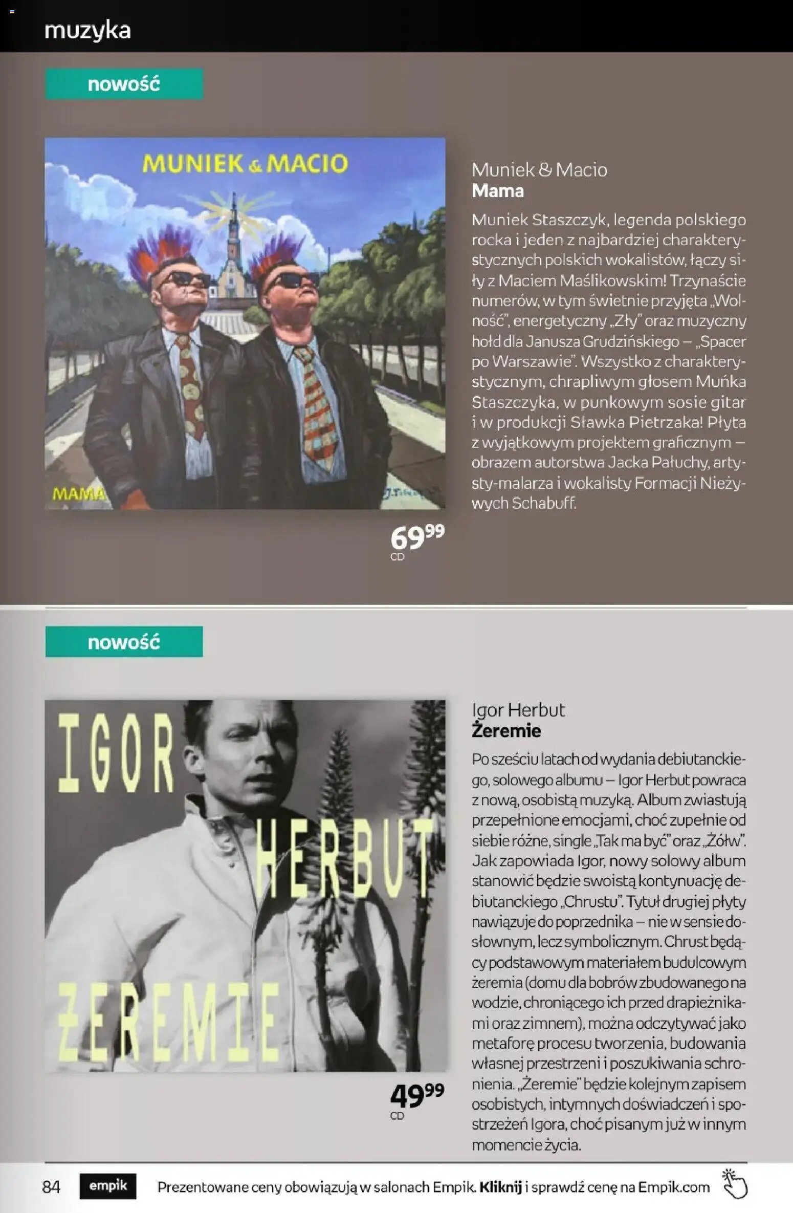 Empik promocje - Tom kultury Muzyka