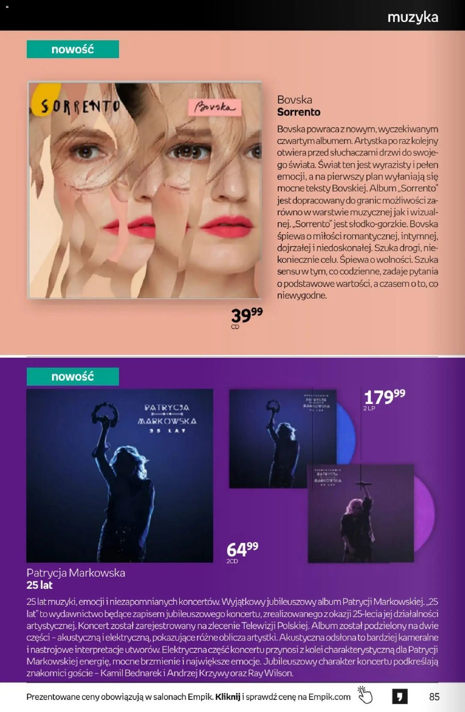 Empik promocje - Tom kultury Muzyka