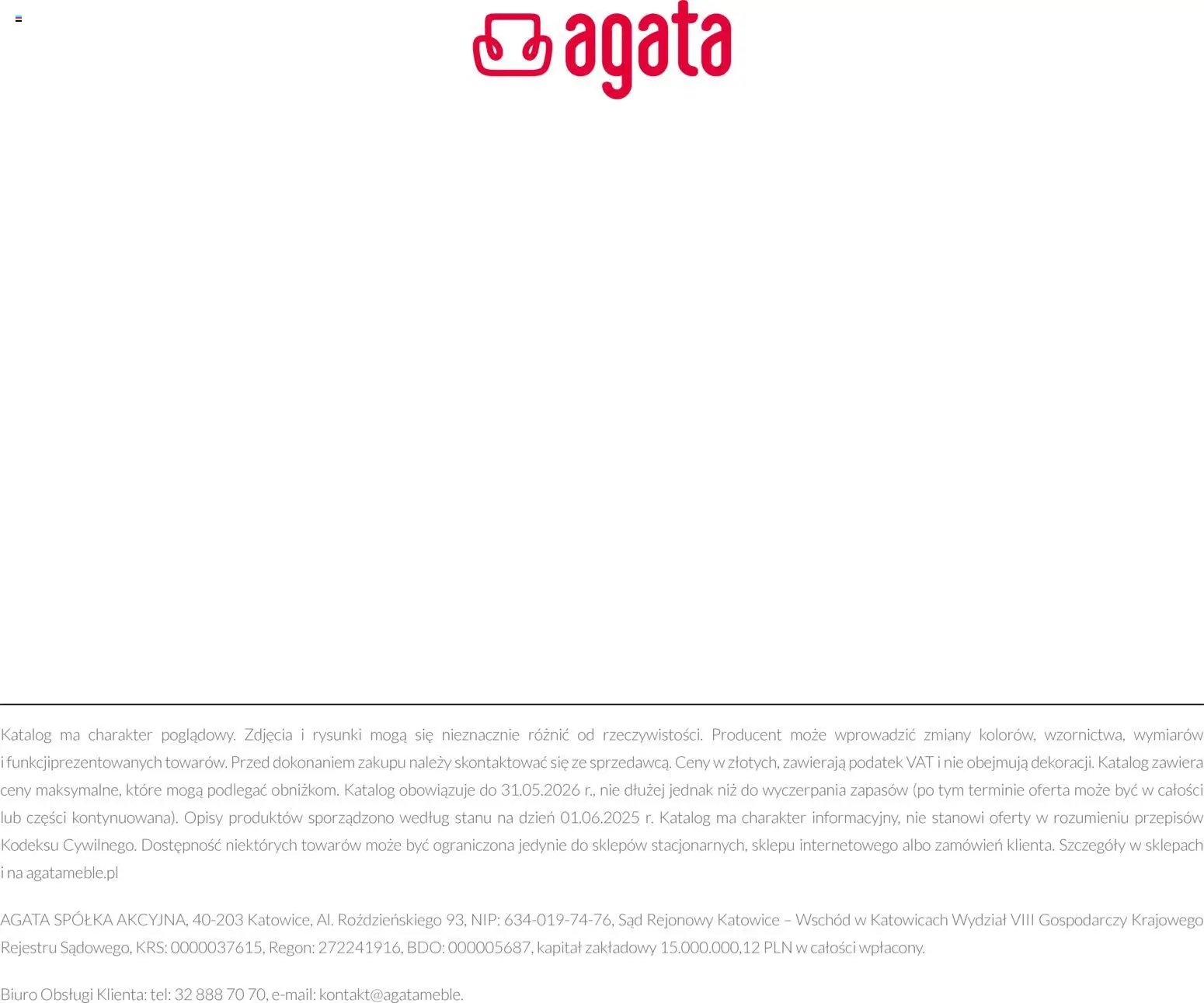 Salony Agata Gazetka - Gorenje
