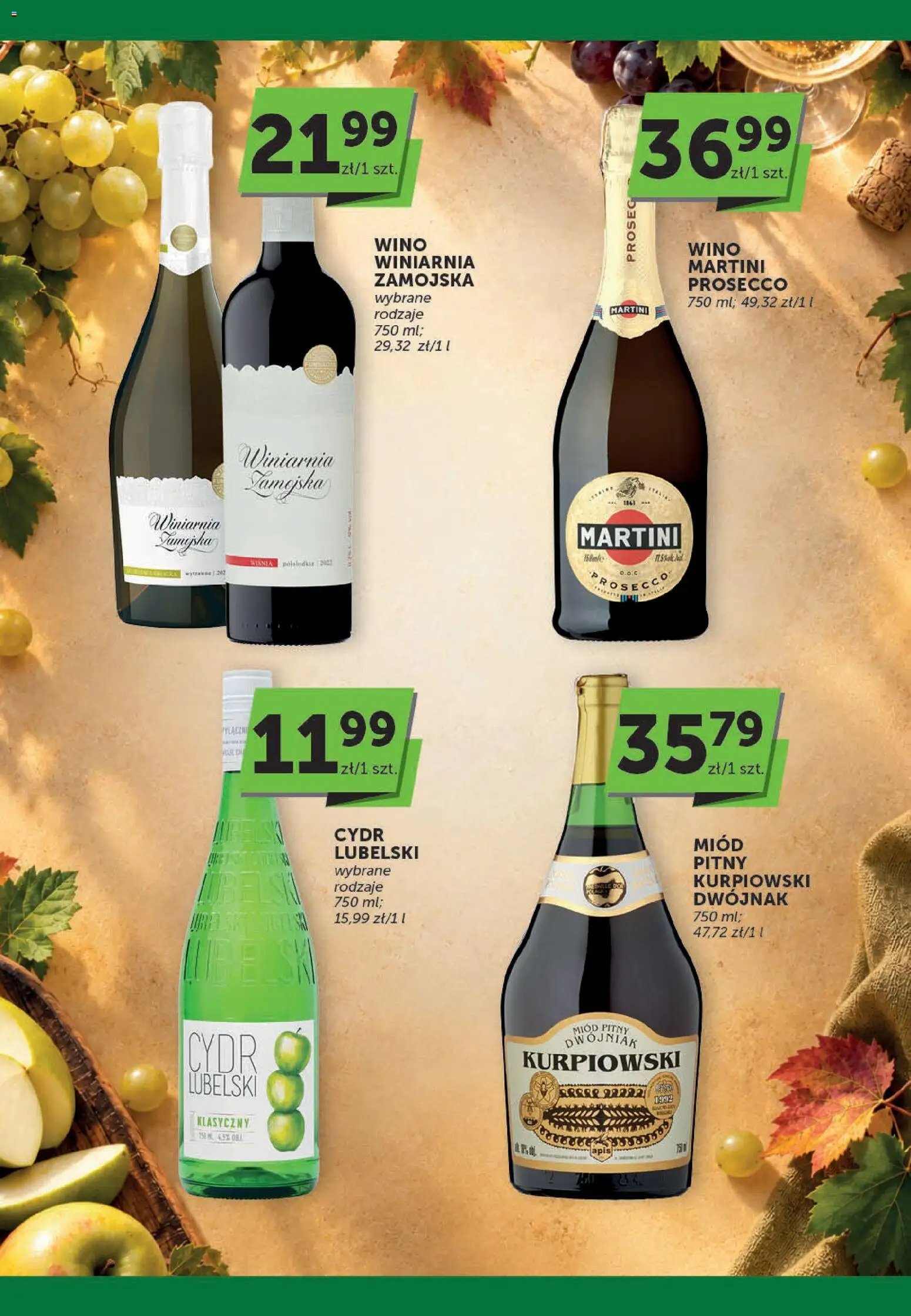 Groszek gazetka - Oferta alkoholowa