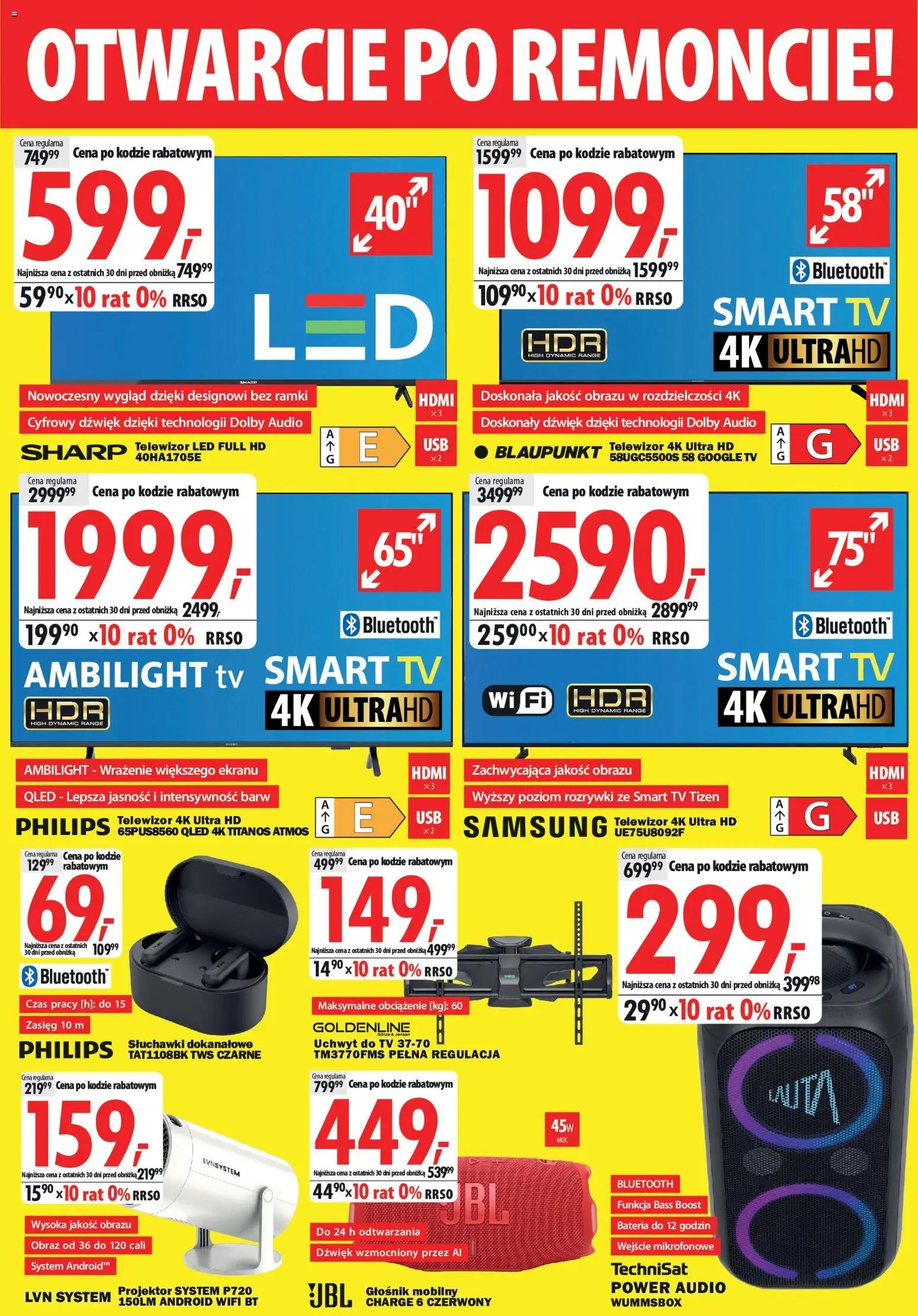 Mediaexpert promocje - Otwarcie po remoncie Myślibórz