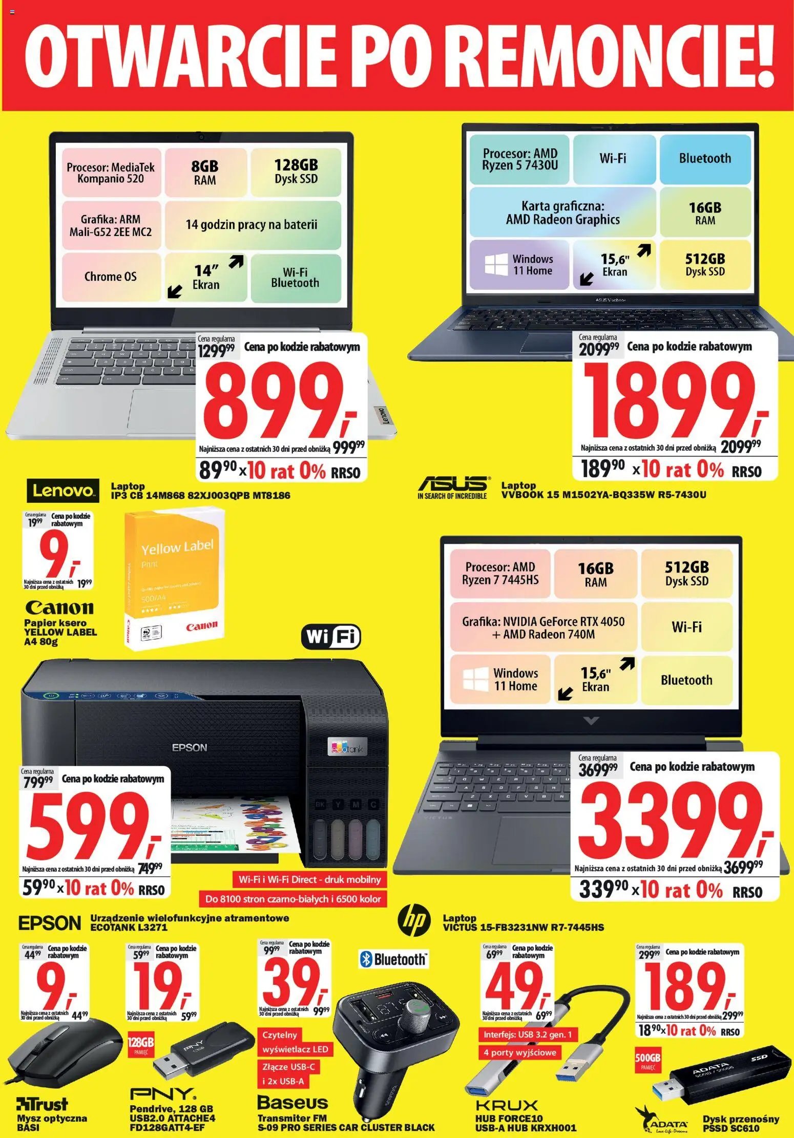 Mediaexpert promocje - Otwarcie po remoncie Myślibórz