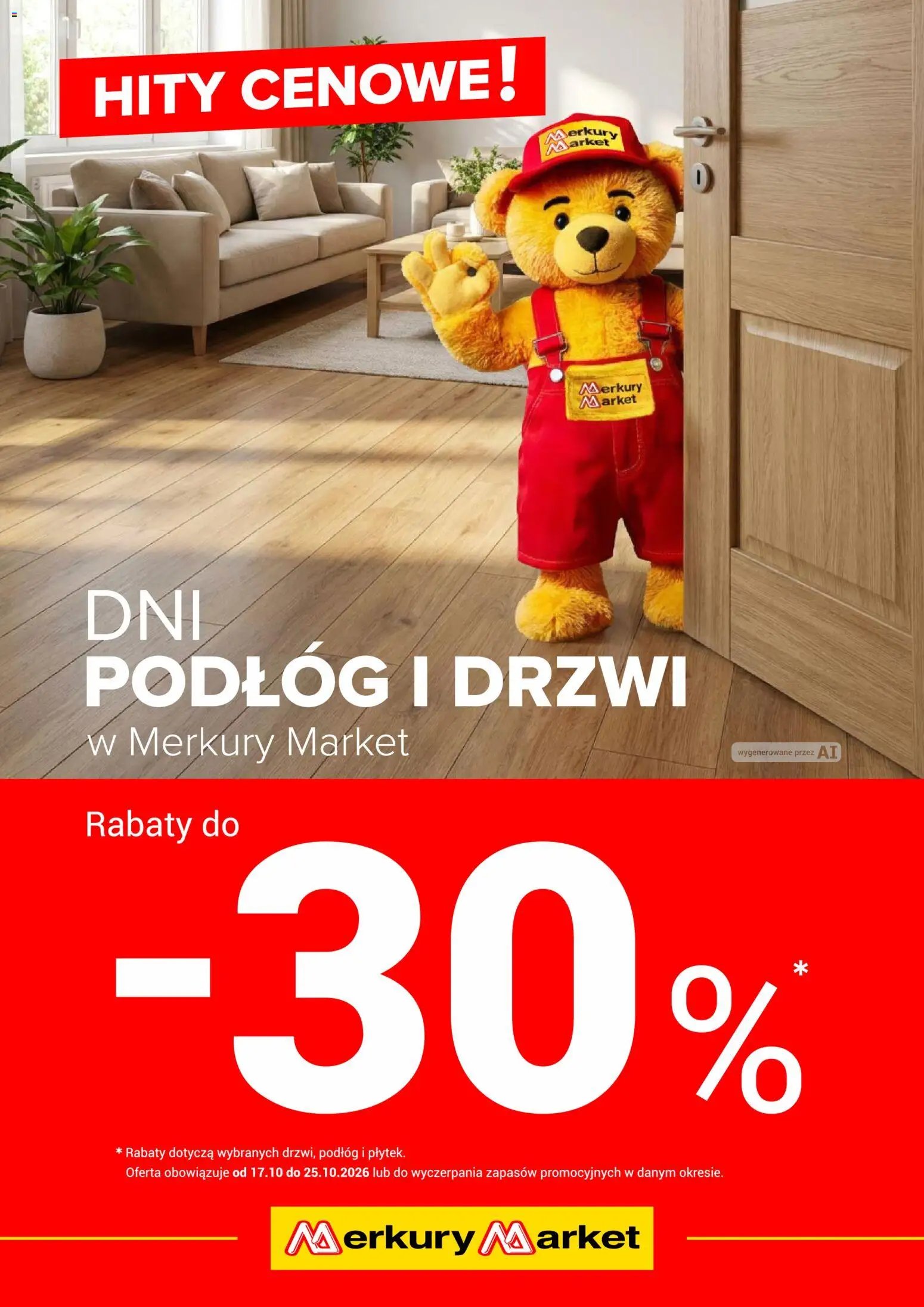 Merkury Market gazetka - Dni podłóg i drzwi
