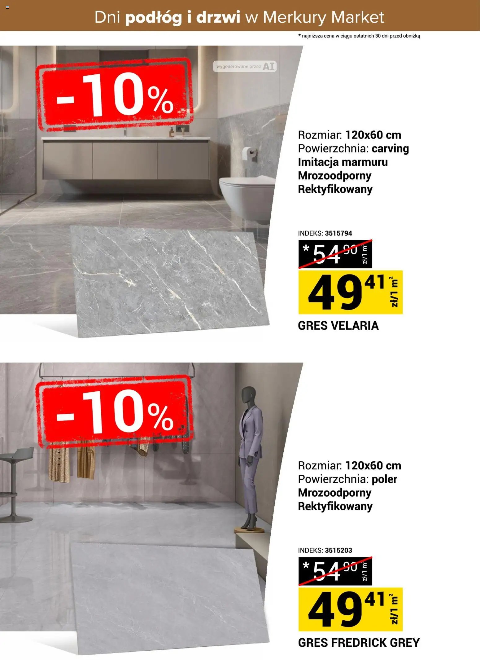 Merkury Market gazetka - Dni podłóg i drzwi