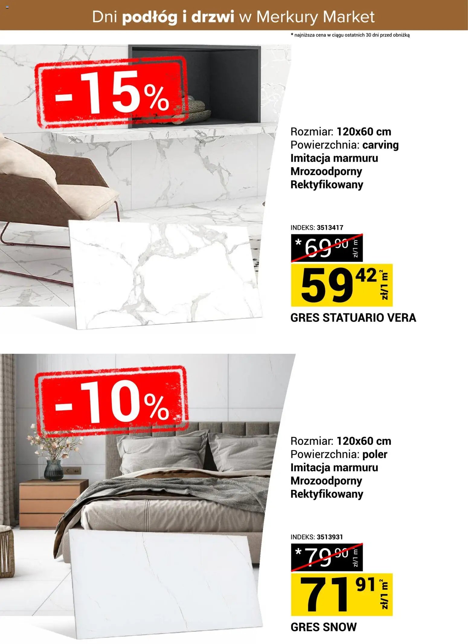 Merkury Market gazetka - Dni podłóg i drzwi
