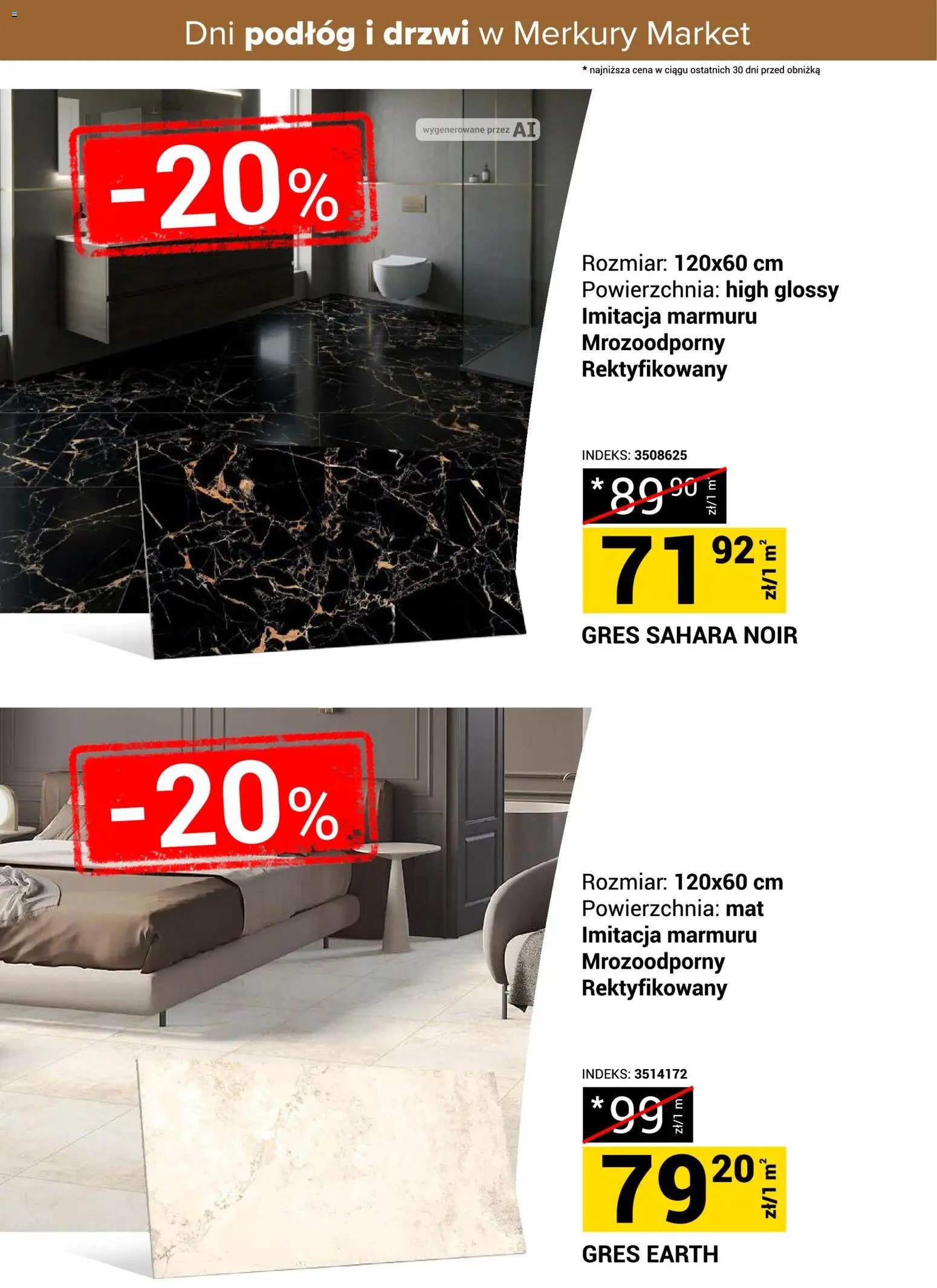 Merkury Market gazetka - Dni podłóg i drzwi
