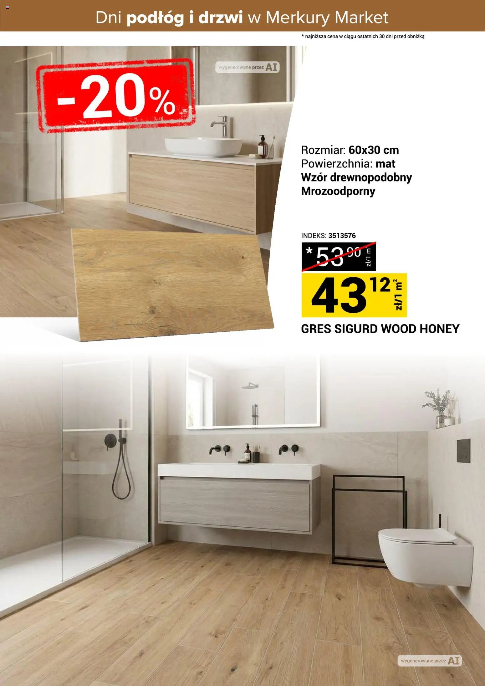Merkury Market gazetka - Dni podłóg i drzwi