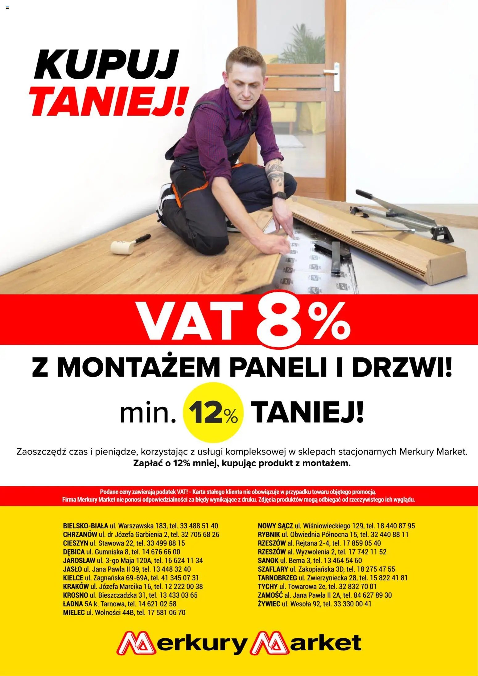 Merkury Market gazetka - Dni podłóg i drzwi