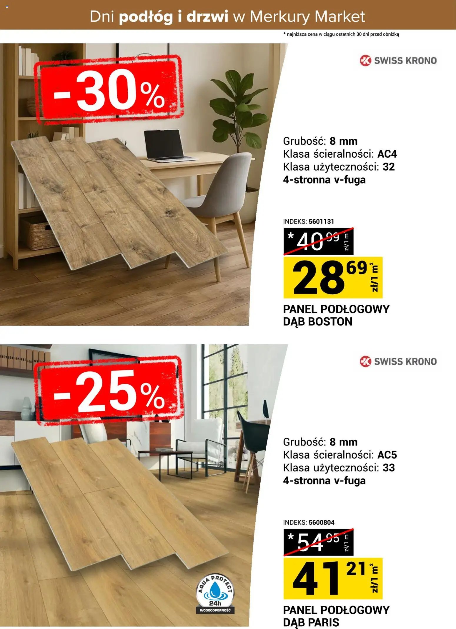 Merkury Market gazetka - Dni podłóg i drzwi