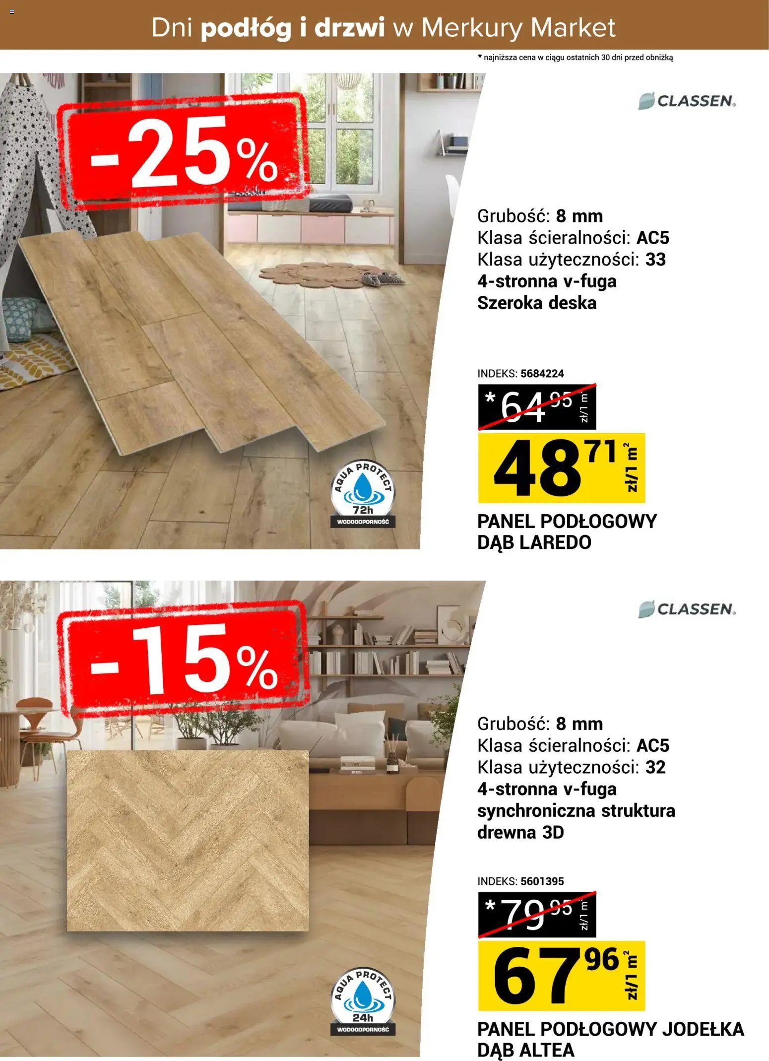 Merkury Market gazetka - Dni podłóg i drzwi