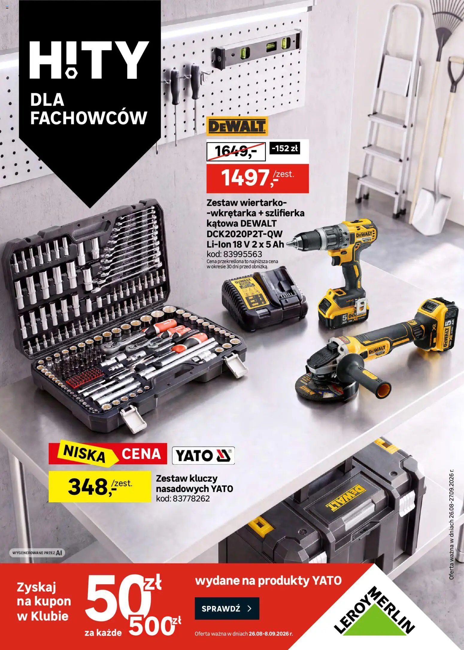 Leroy Merlin gazetka - Dla Fachowców
