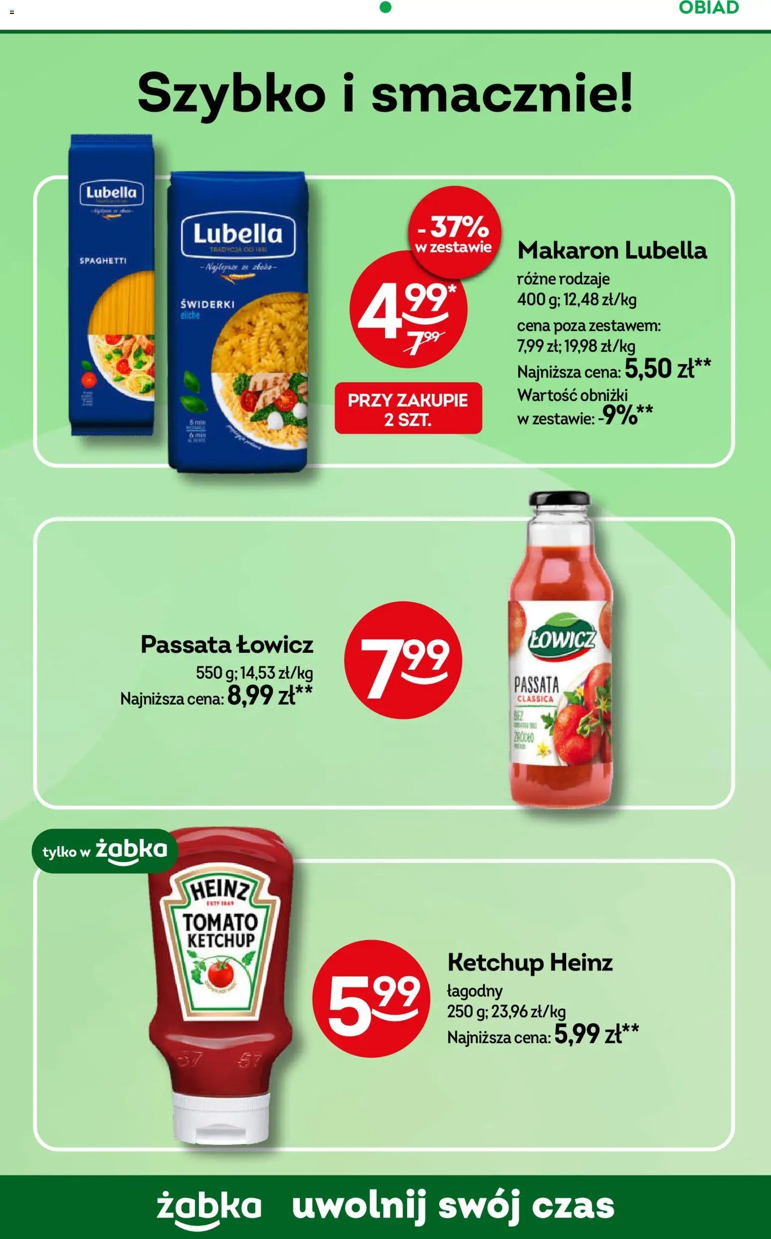 Żabka gazetka - Codzienne produkty