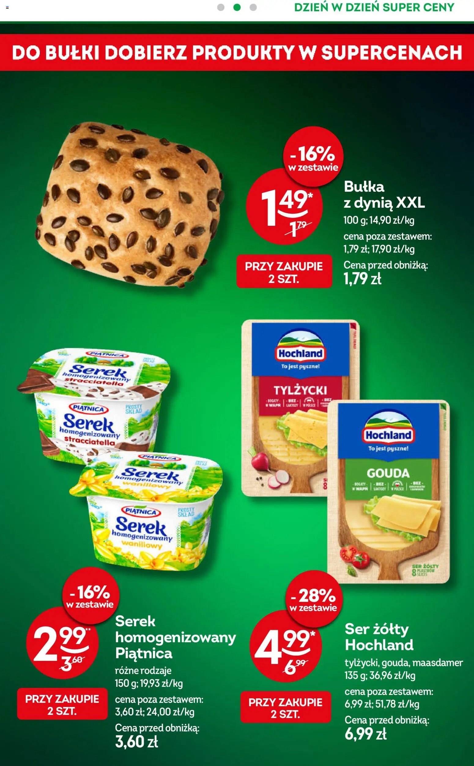 Żabka gazetka - Codzienne produkty