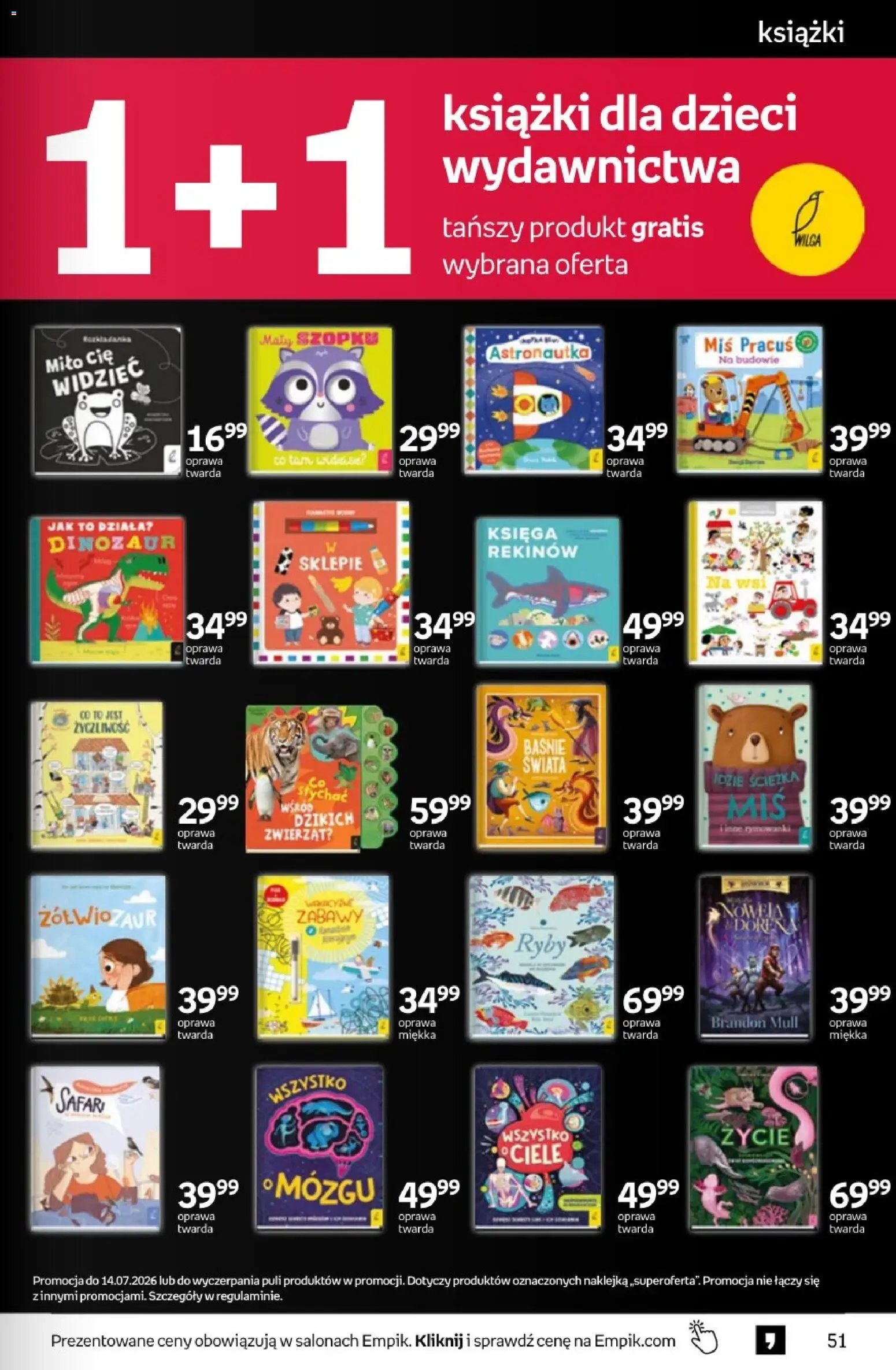 Empik promocje - Tom kultury Książki
