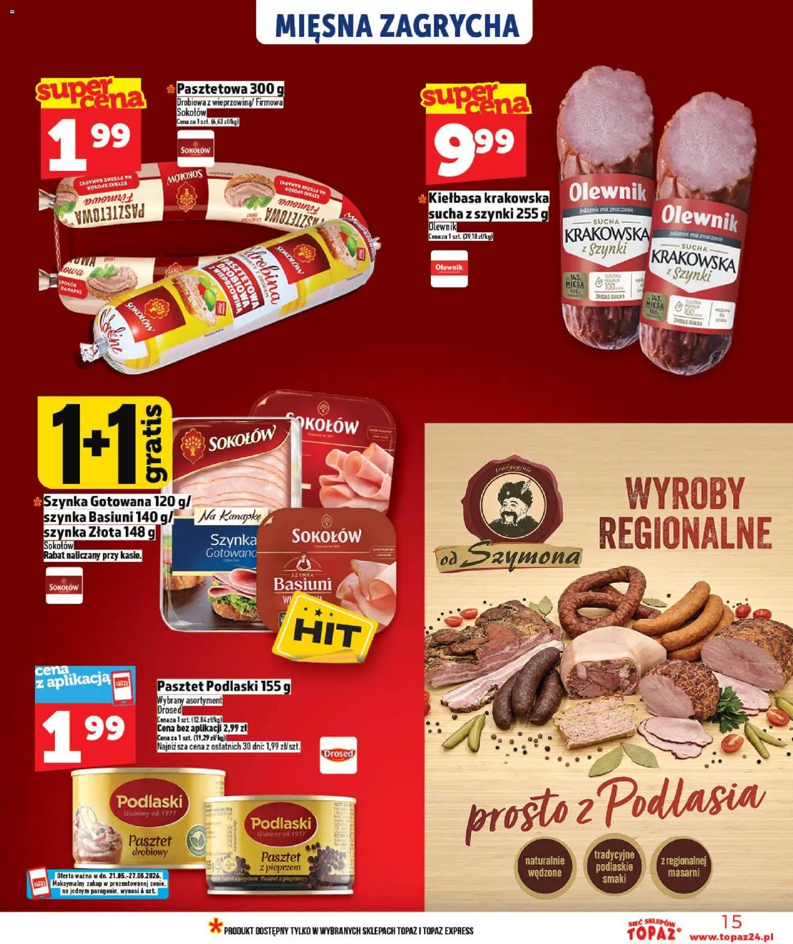 Topaz gazetka - Ceny małe na stałe