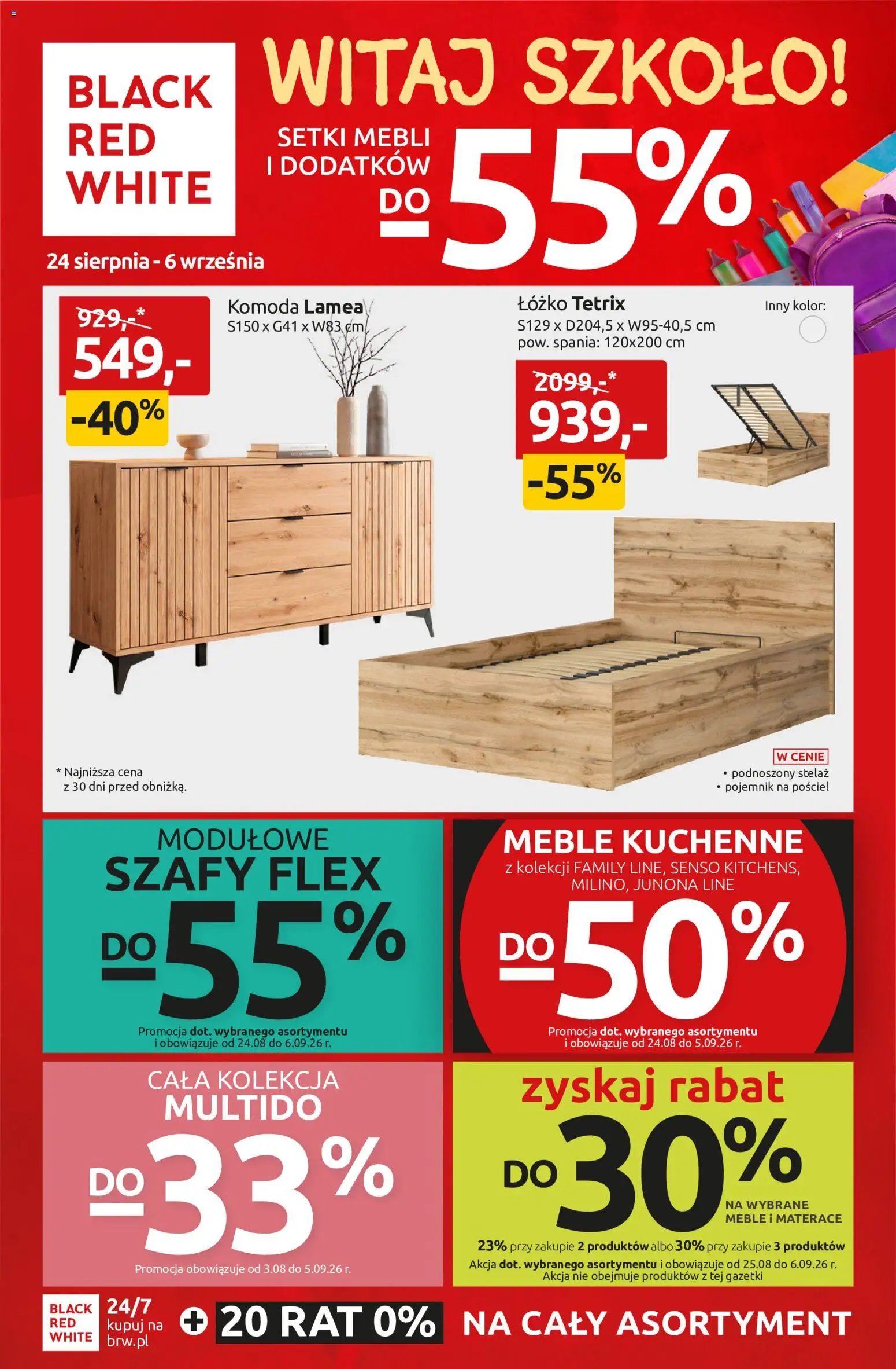 Black Red White promocje