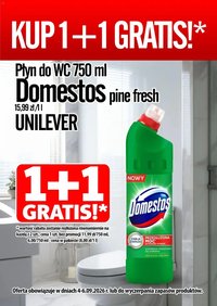 Prim Market promocja - Płyn Do Wc Domestos Pine Fresh