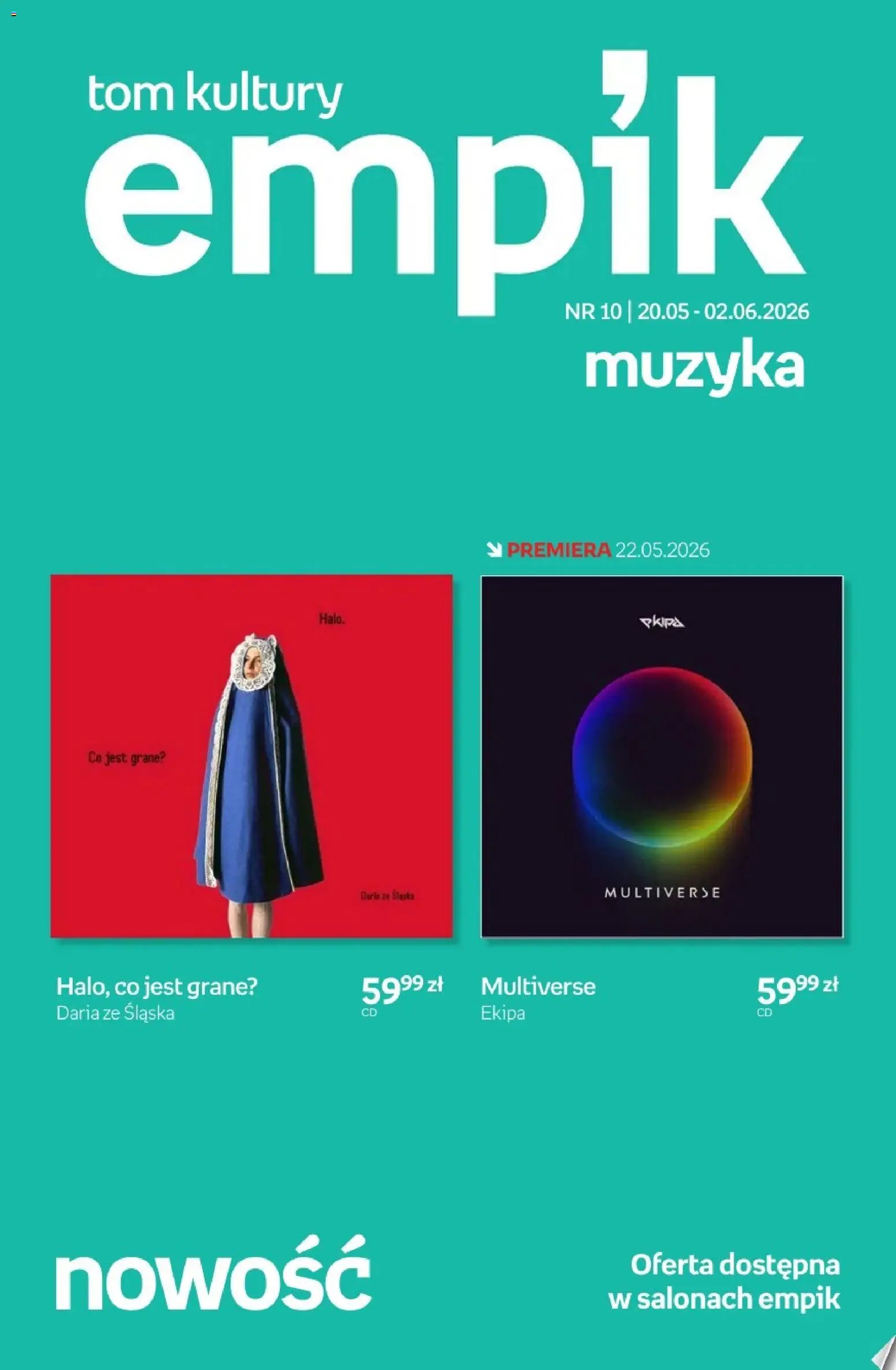 Empik promocje - Tom kultury Muzyka