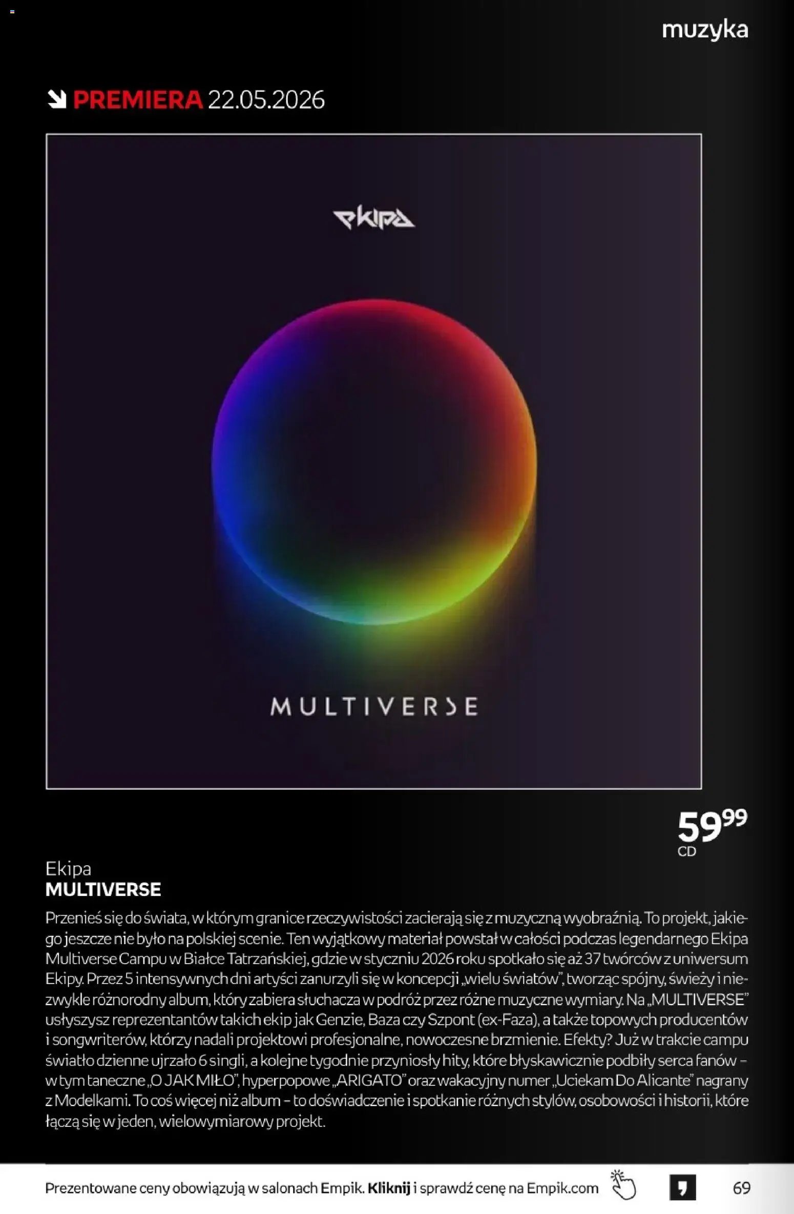 Empik promocje - Tom kultury Muzyka