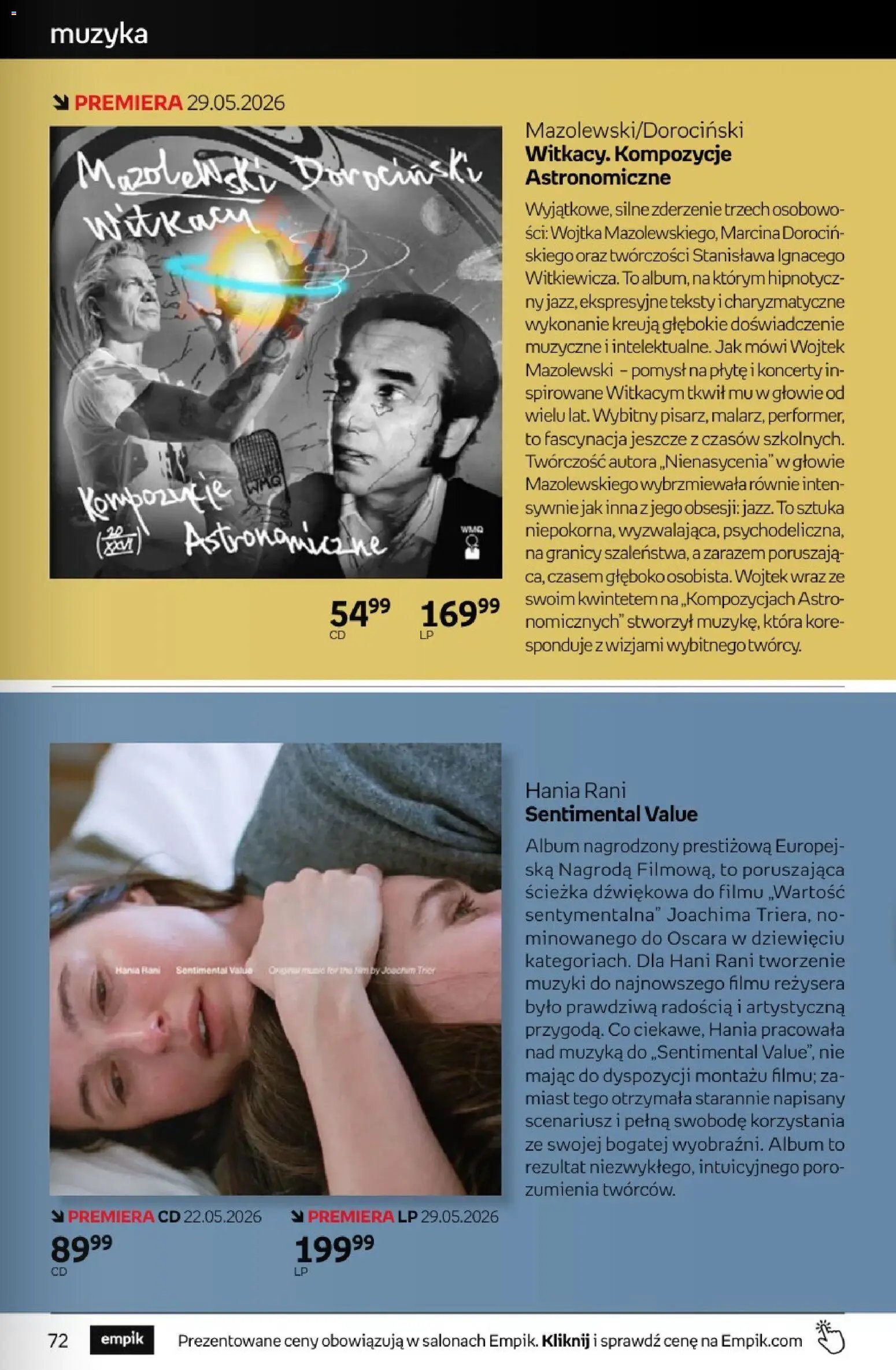 Empik promocje - Tom kultury Muzyka