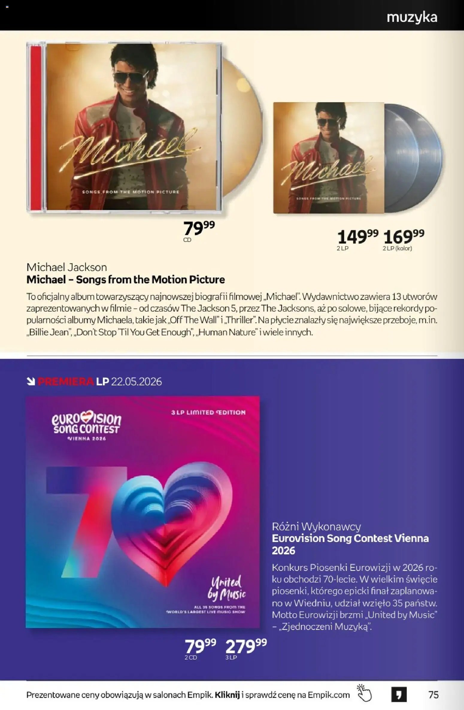 Empik promocje - Tom kultury Muzyka