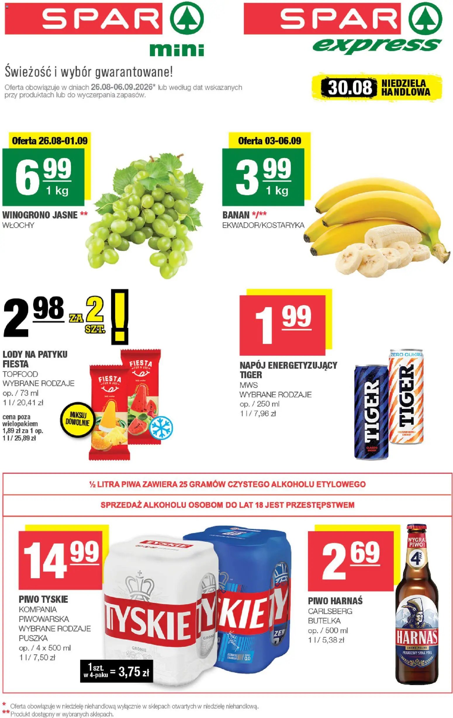 Spar gazetka - Mini