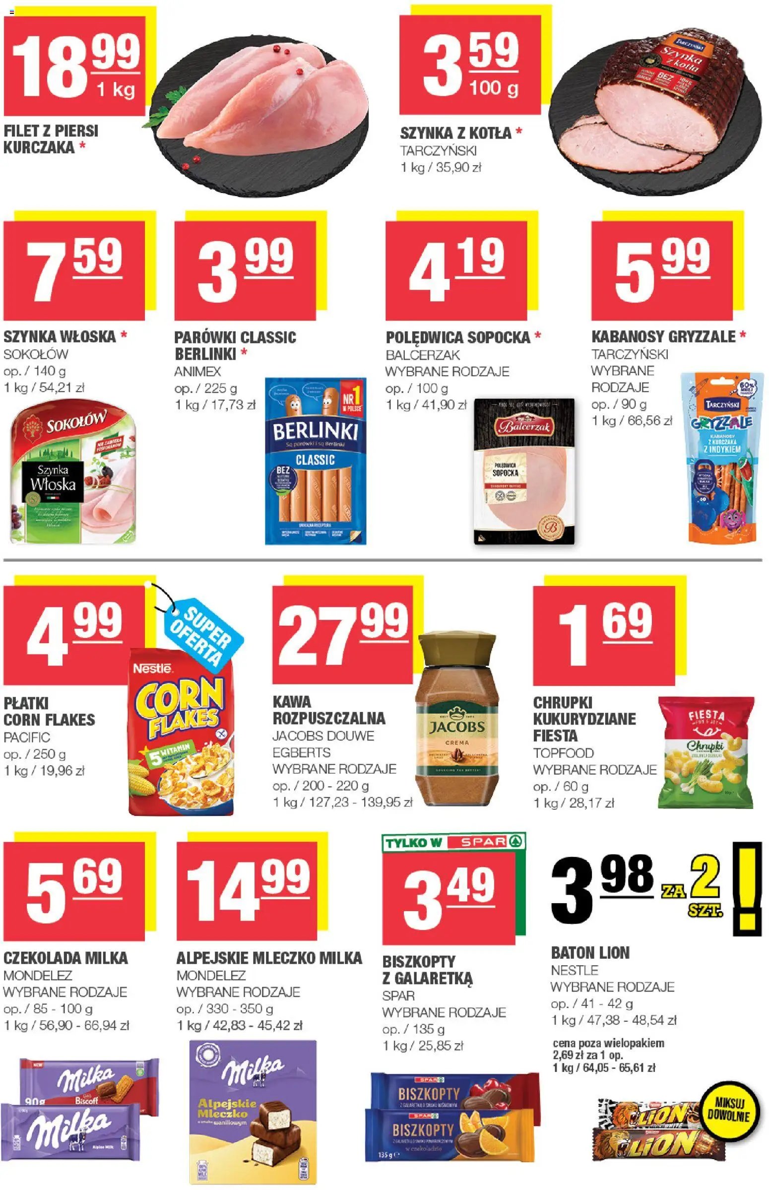 Spar gazetka - Mini