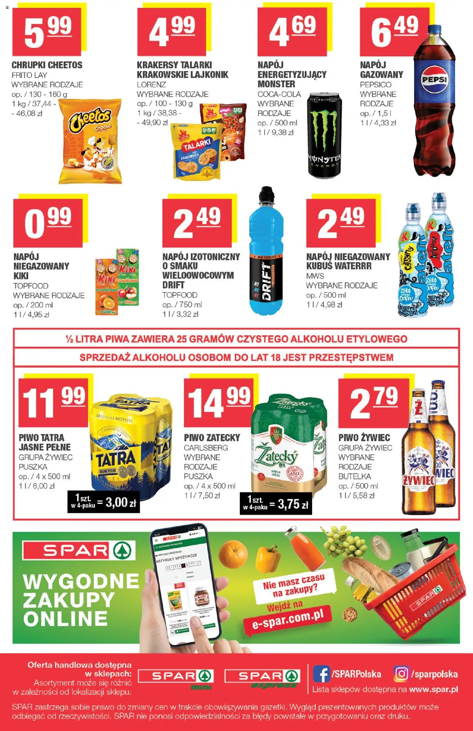 Spar gazetka - Mini