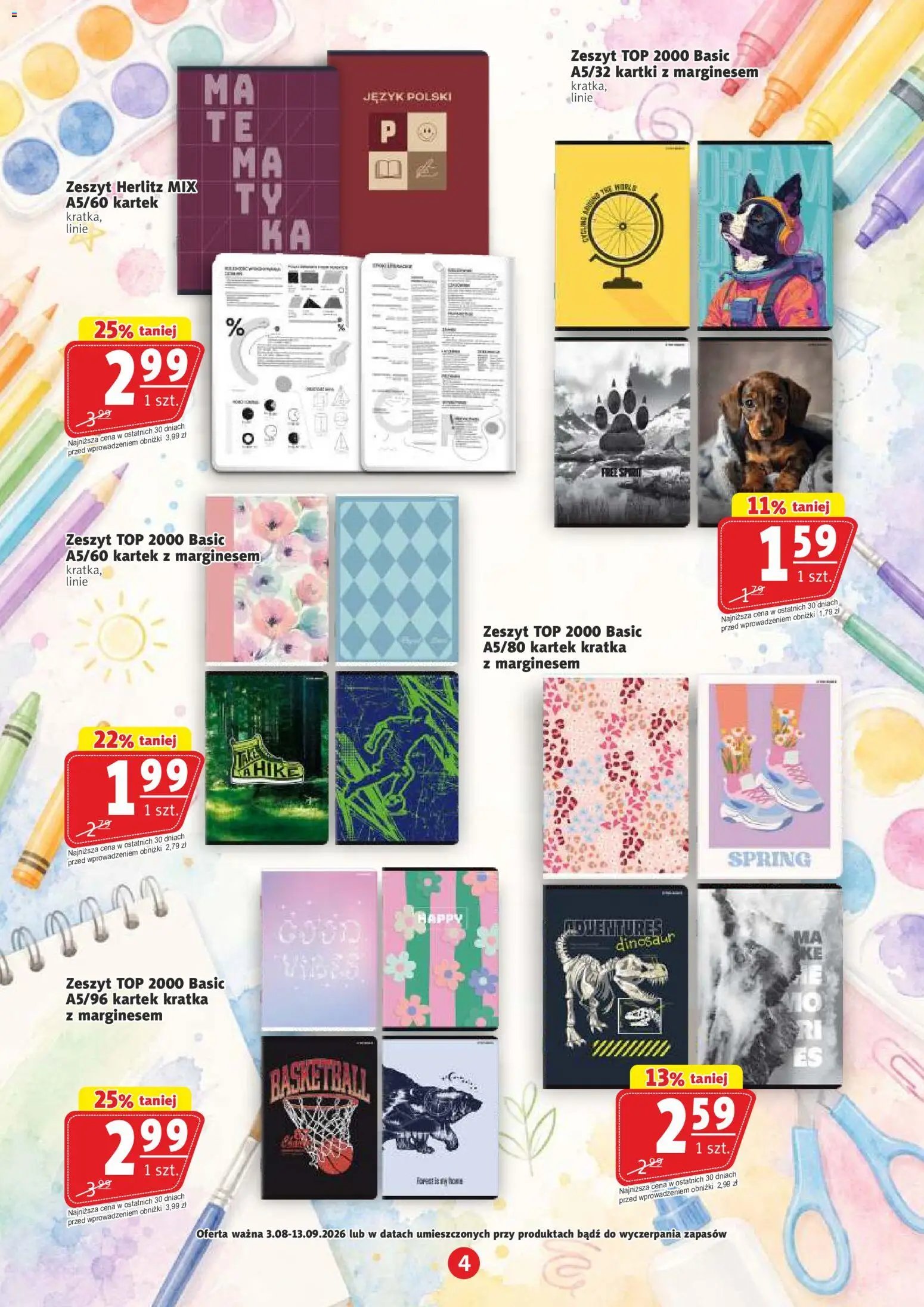 Prim Market gazetka - Witaj Szkoło