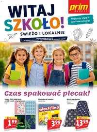 Prim Market gazetka - Witaj Szkoło
