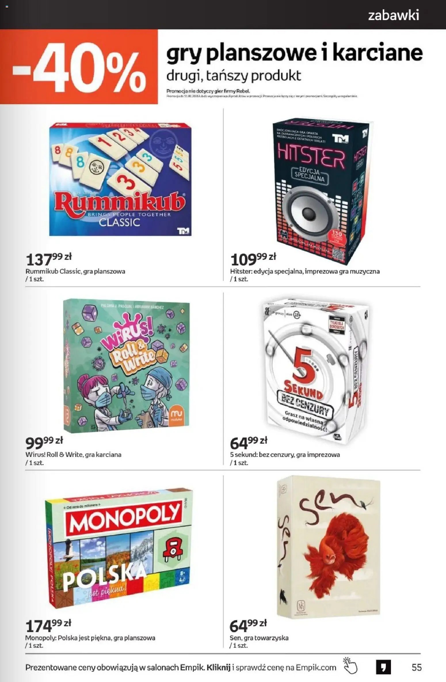 Empik promocje - Tom kultury Zabawki