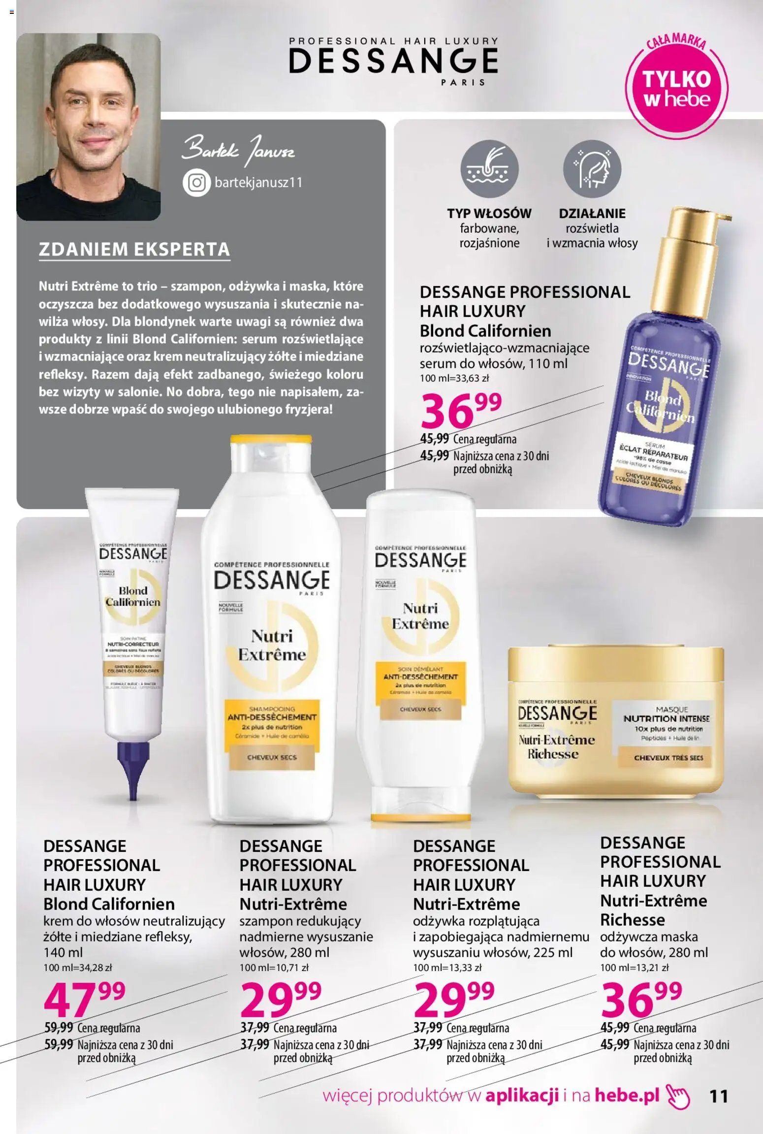 Hebe gazetka - Katalog