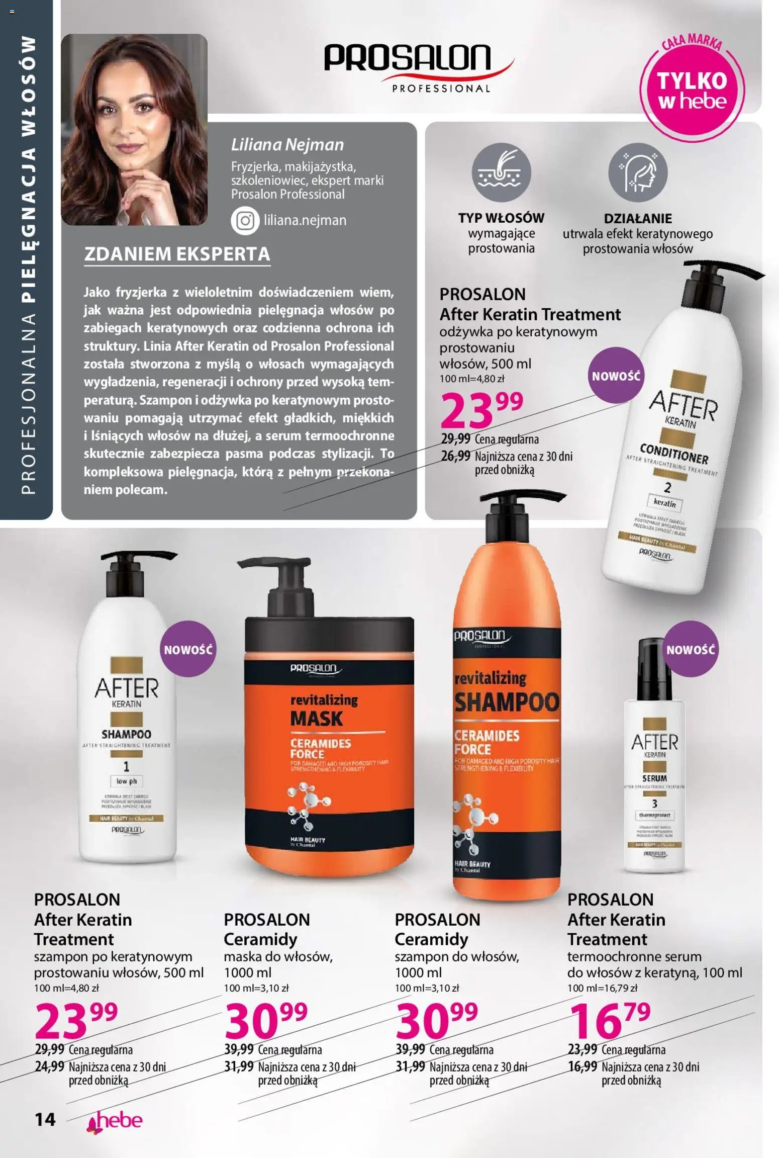 Hebe gazetka - Katalog