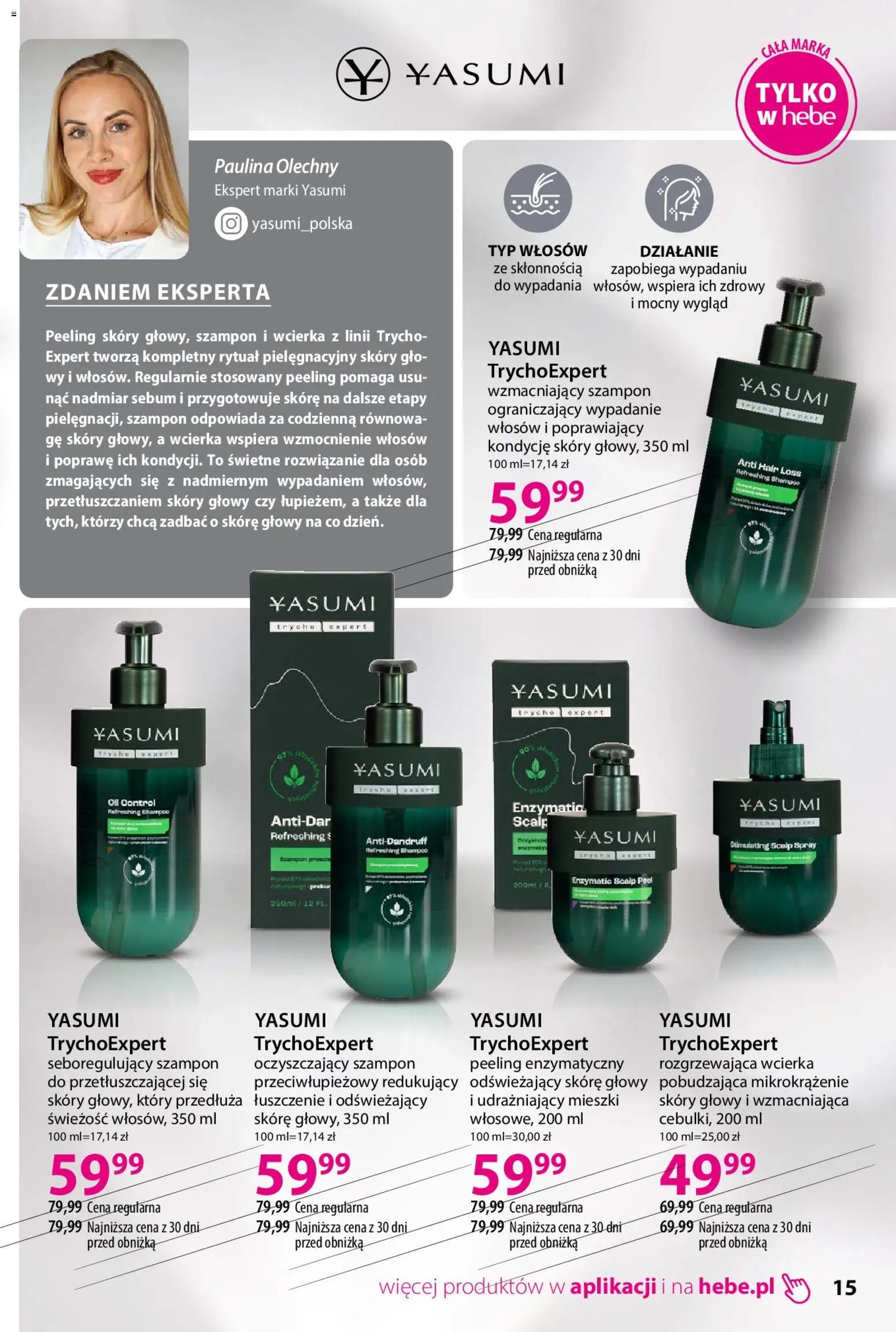 Hebe gazetka - Katalog