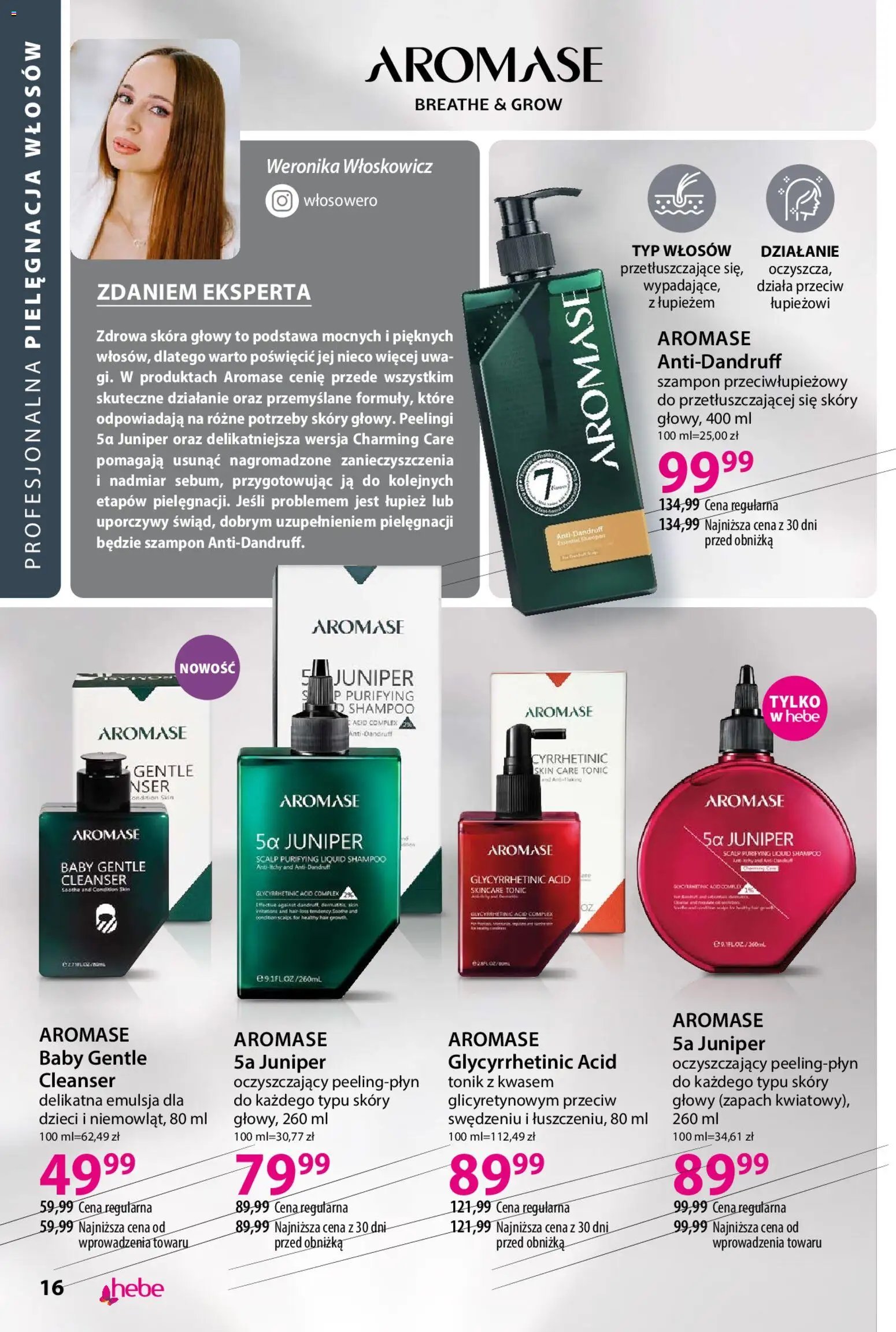 Hebe gazetka - Katalog