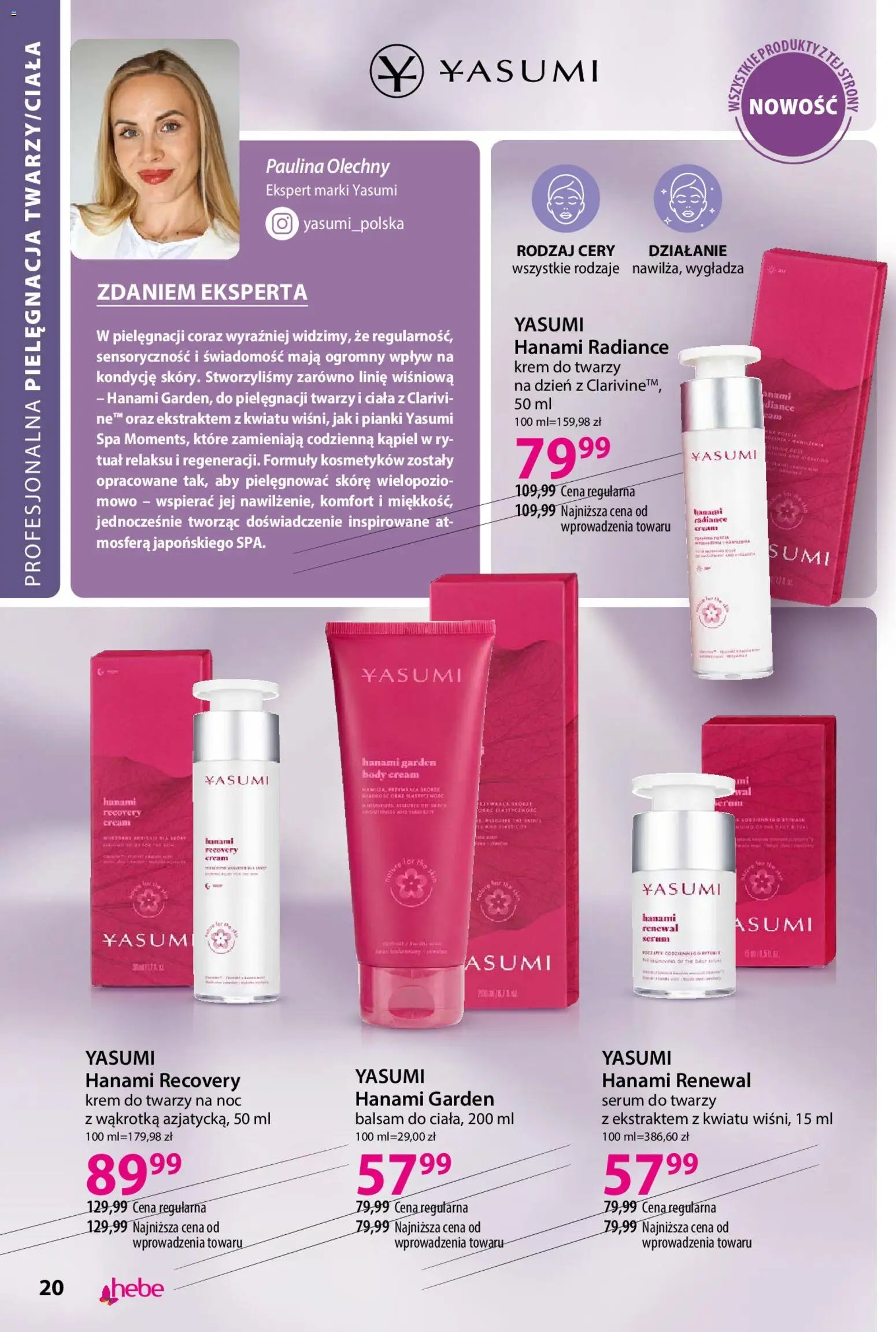 Hebe gazetka - Katalog