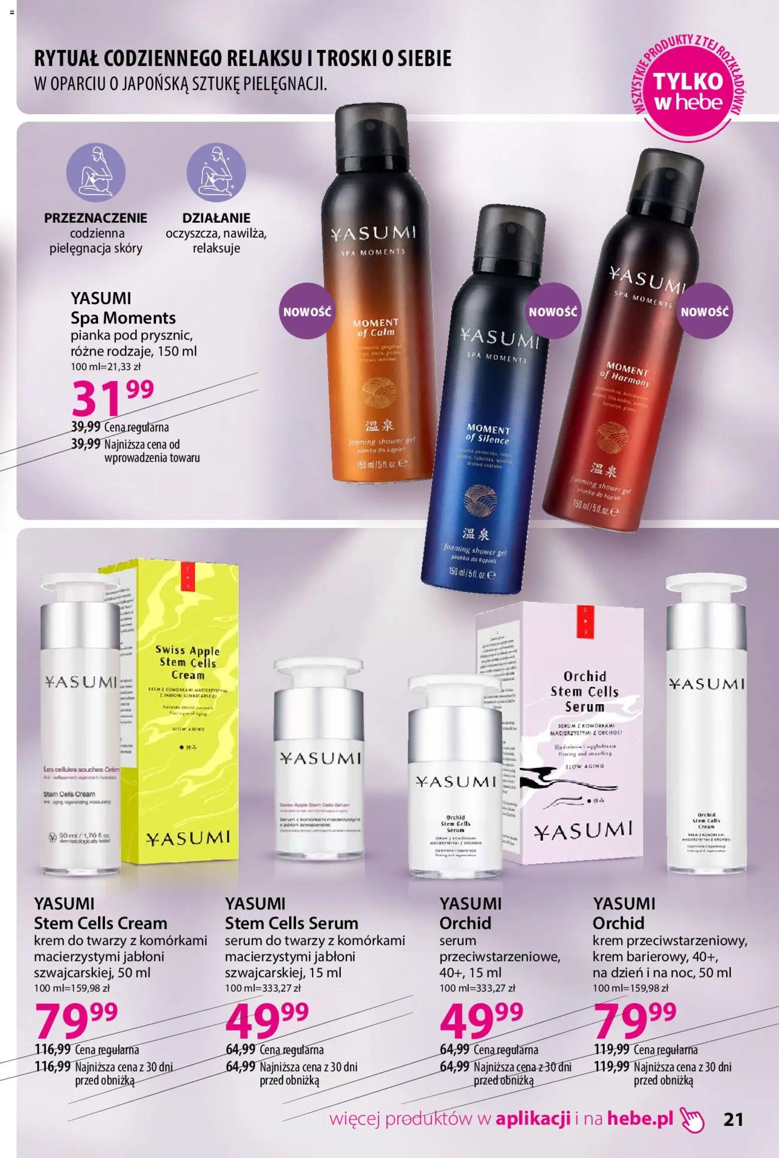 Hebe gazetka - Katalog