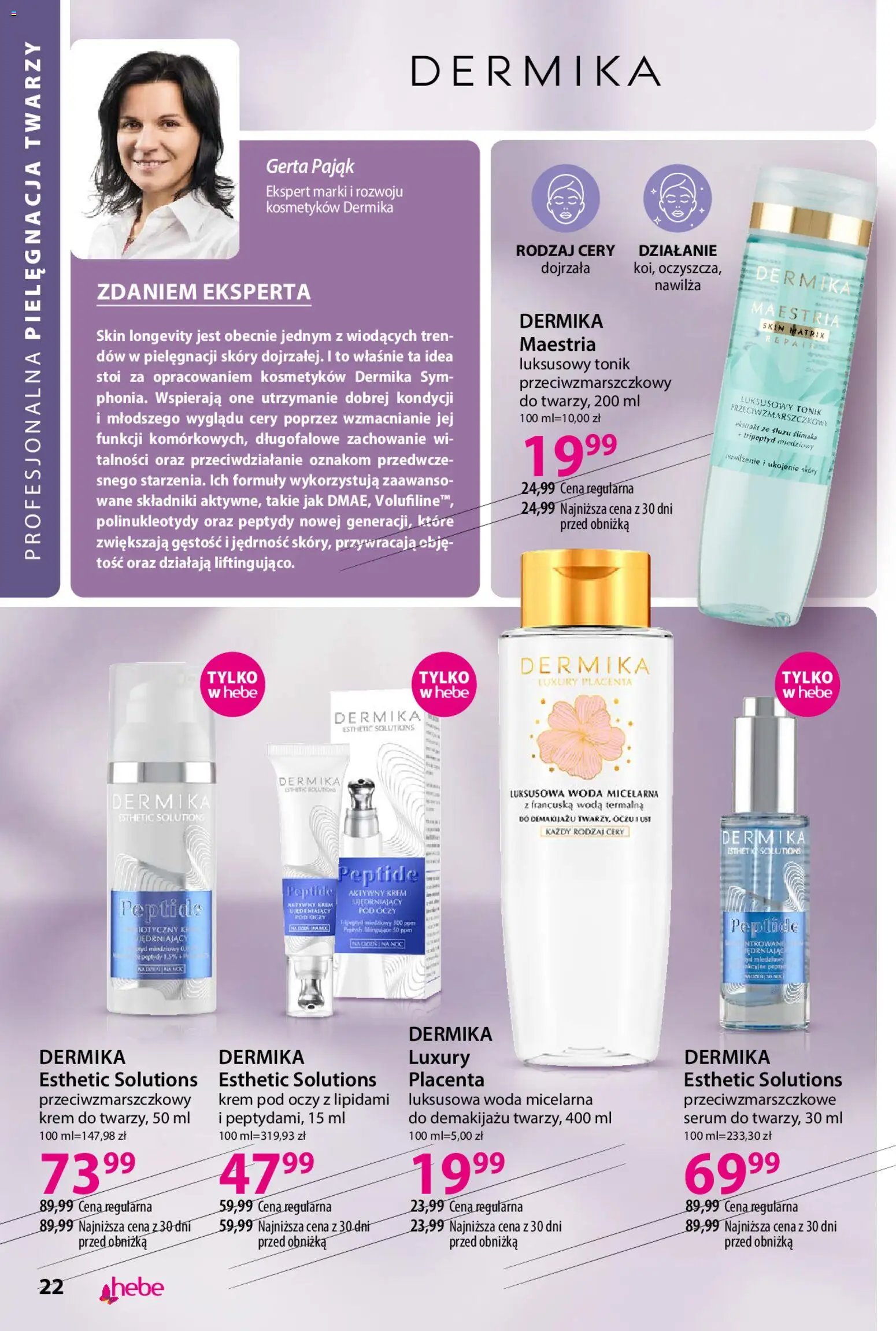 Hebe gazetka - Katalog