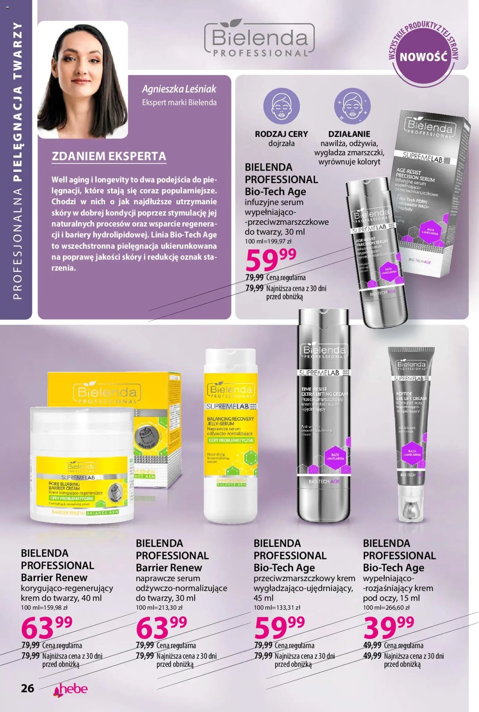 Hebe gazetka - Katalog