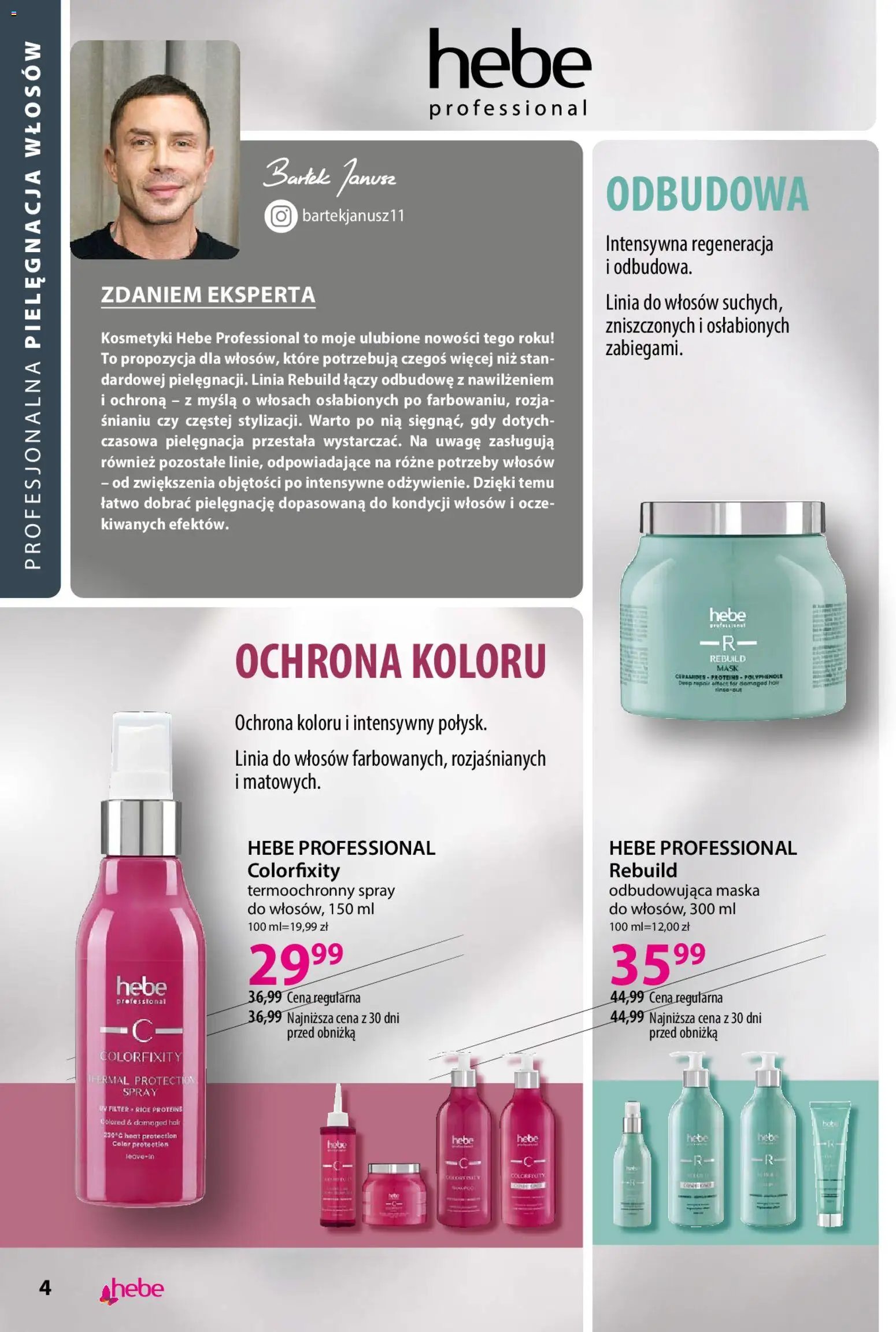 Hebe gazetka - Katalog