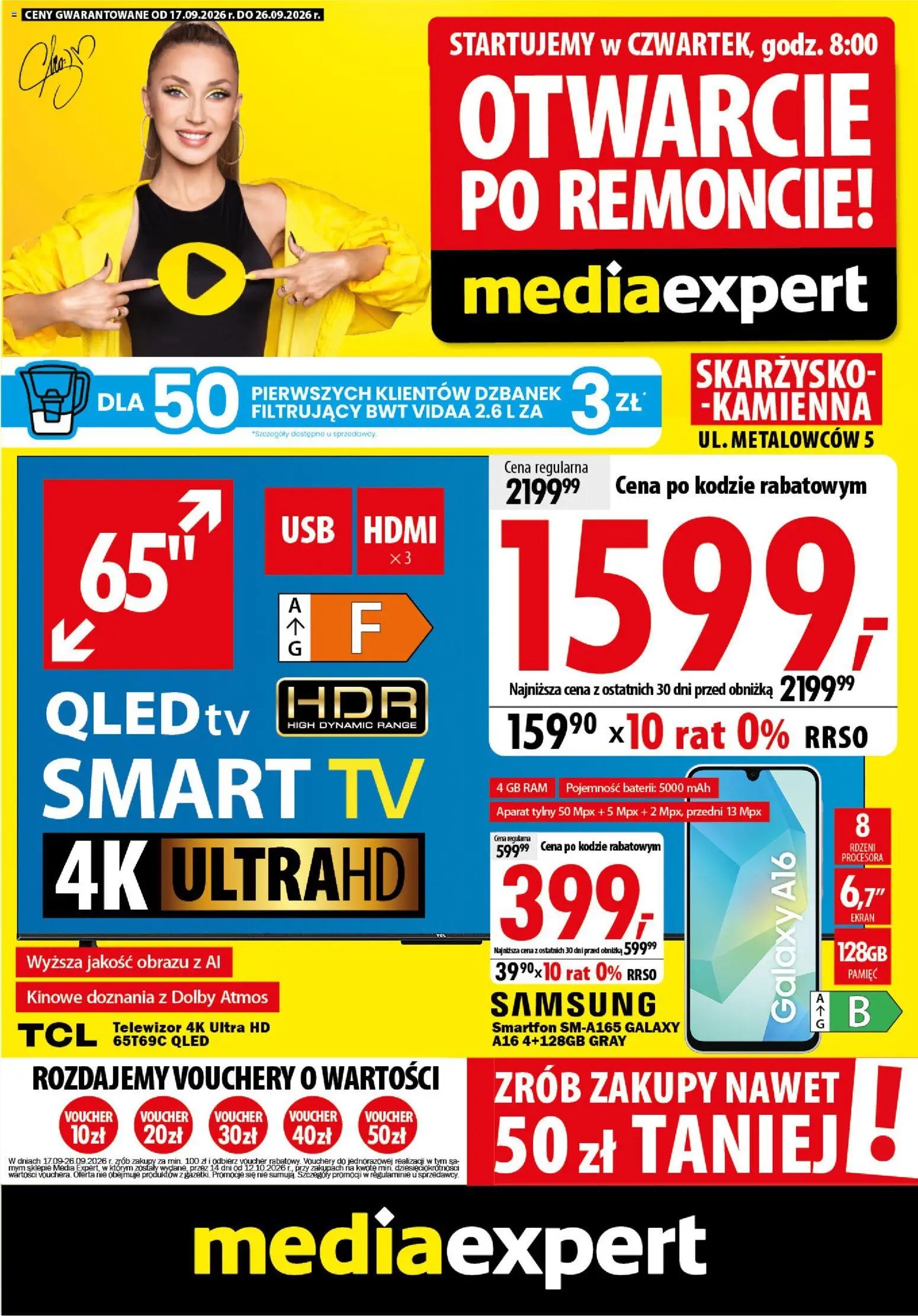 Mediaexpert promocje - Otwarcie po remoncie Skarżysko-Kamienna