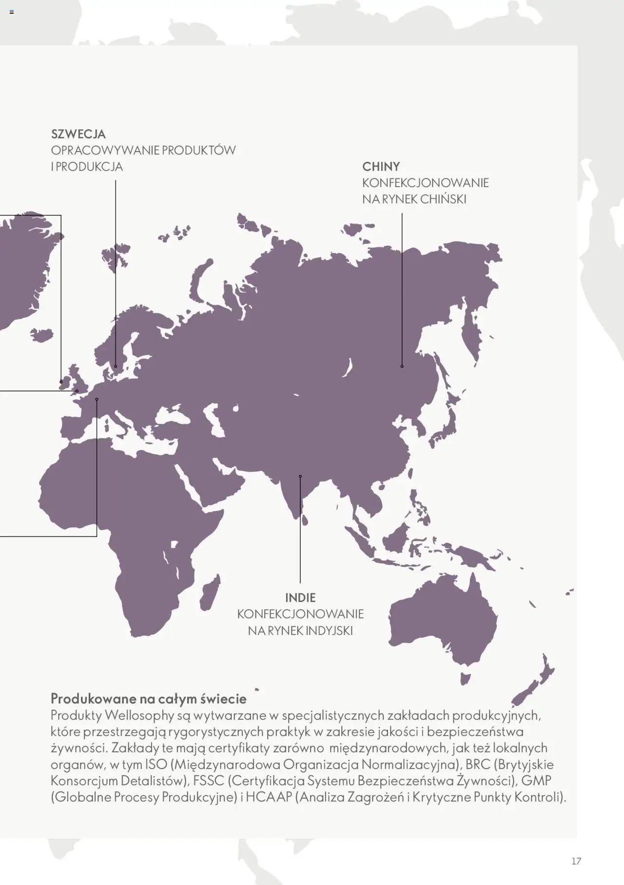 Oriflame Katalog - Przewodnik po produktach Wellosophy