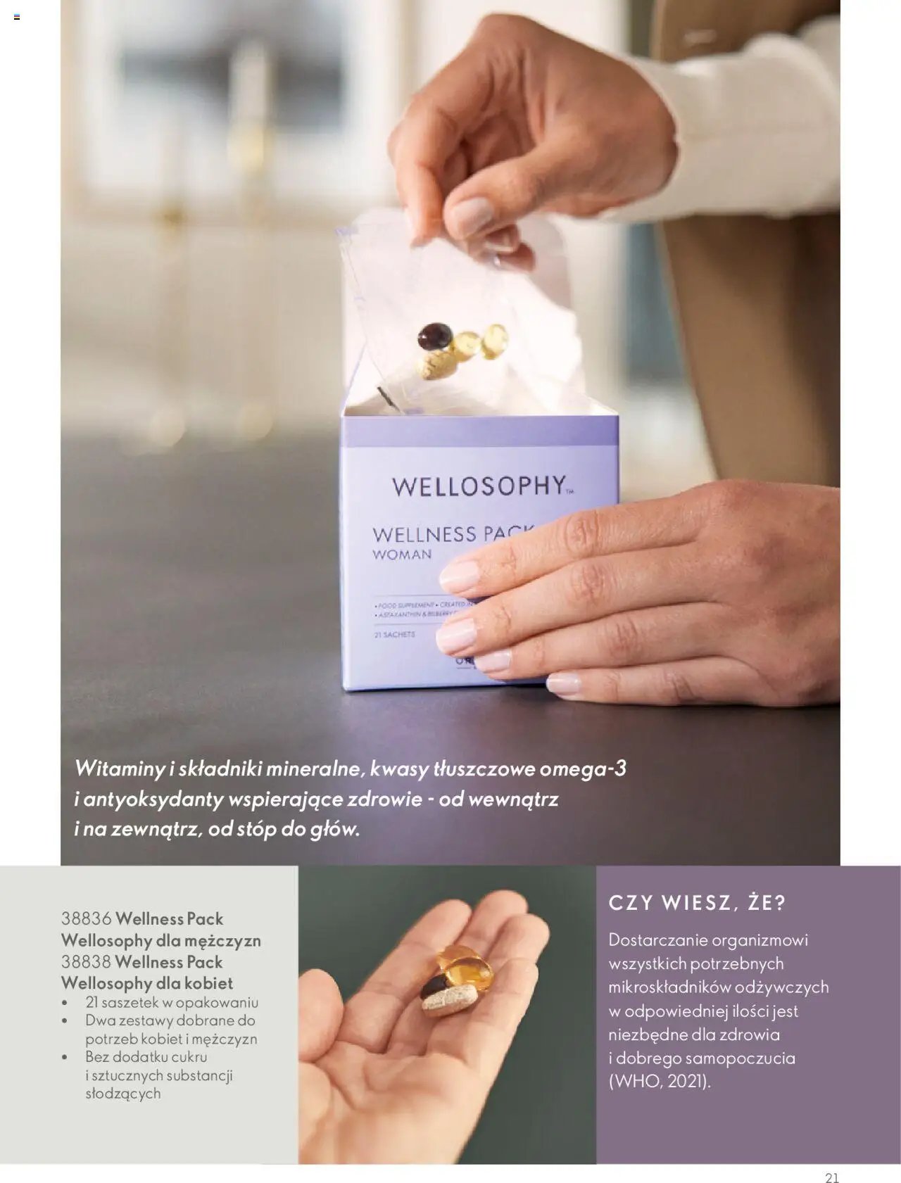 Oriflame Katalog - Przewodnik po produktach Wellosophy