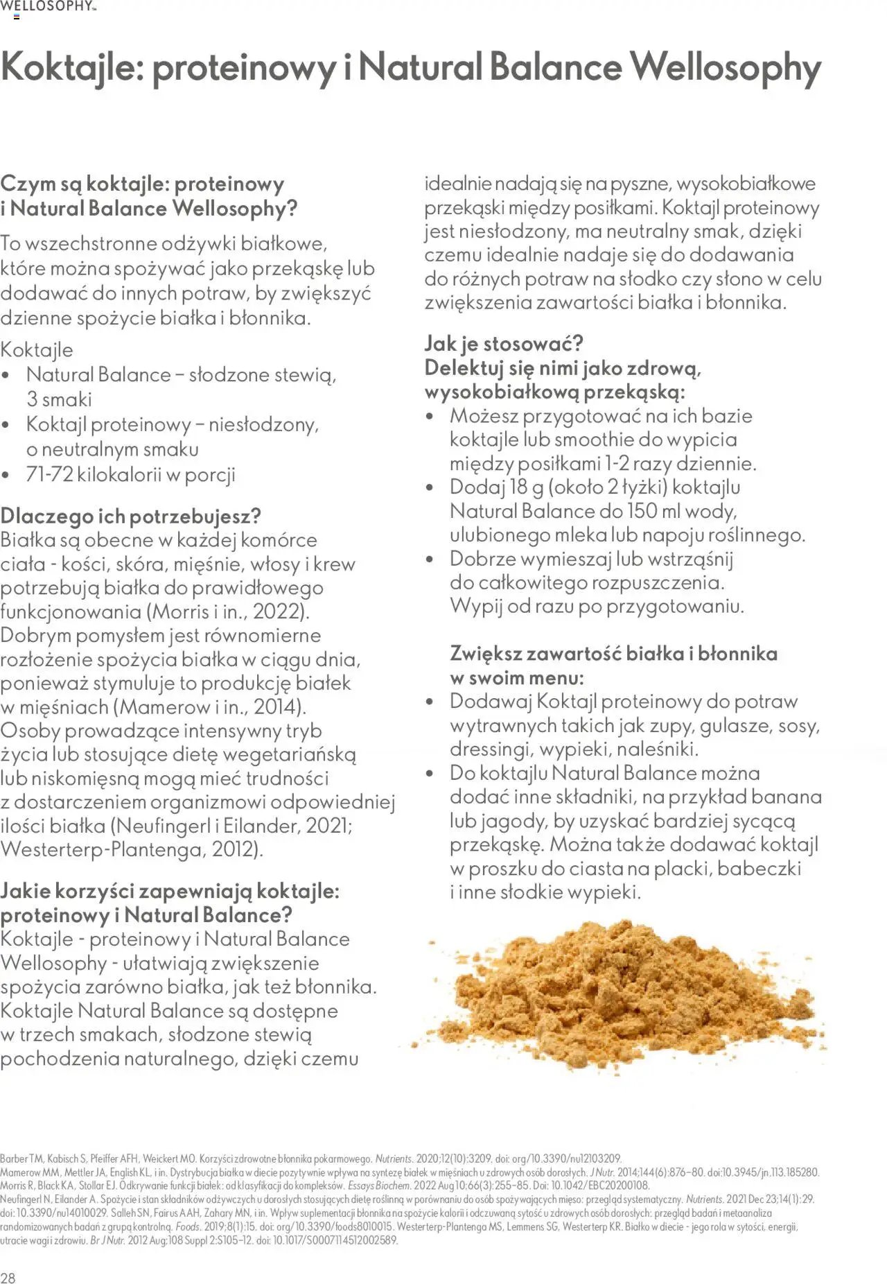 Oriflame Katalog - Przewodnik po produktach Wellosophy