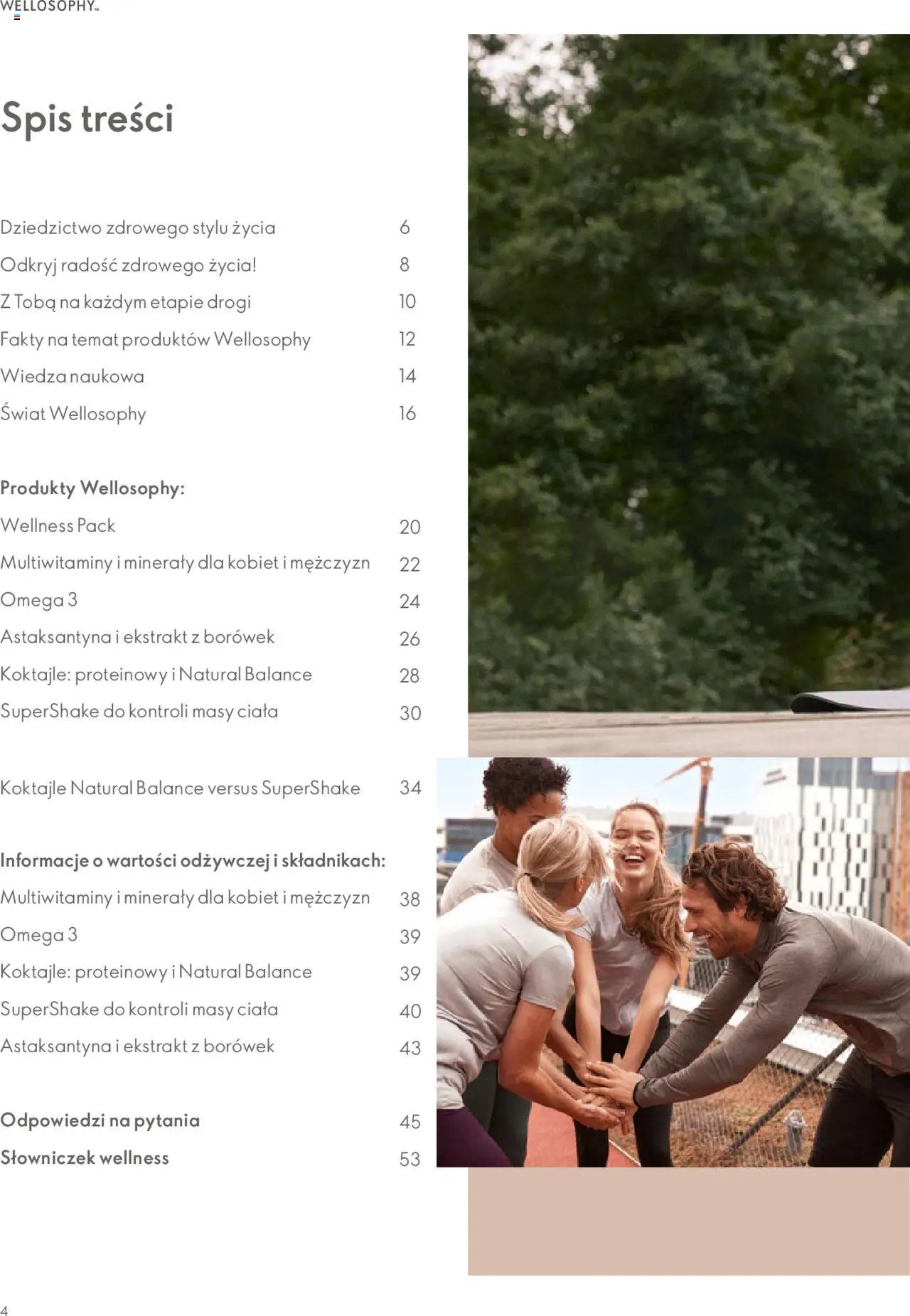 Oriflame Katalog - Przewodnik po produktach Wellosophy