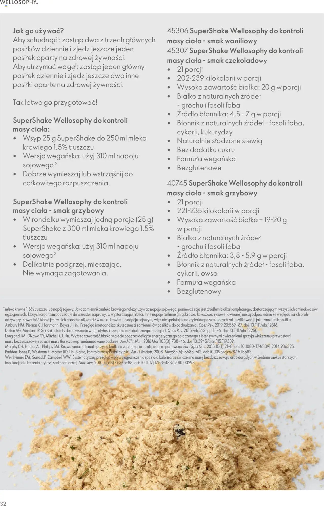 Oriflame Katalog - Przewodnik po produktach Wellosophy