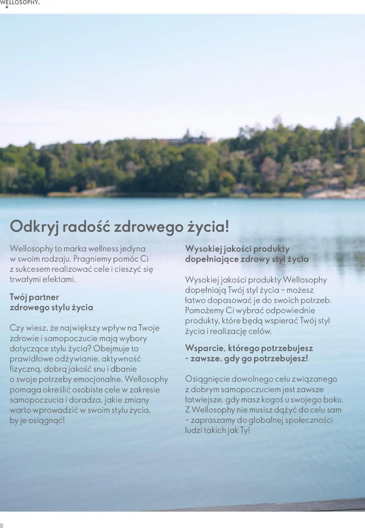 Oriflame Katalog - Przewodnik po produktach Wellosophy