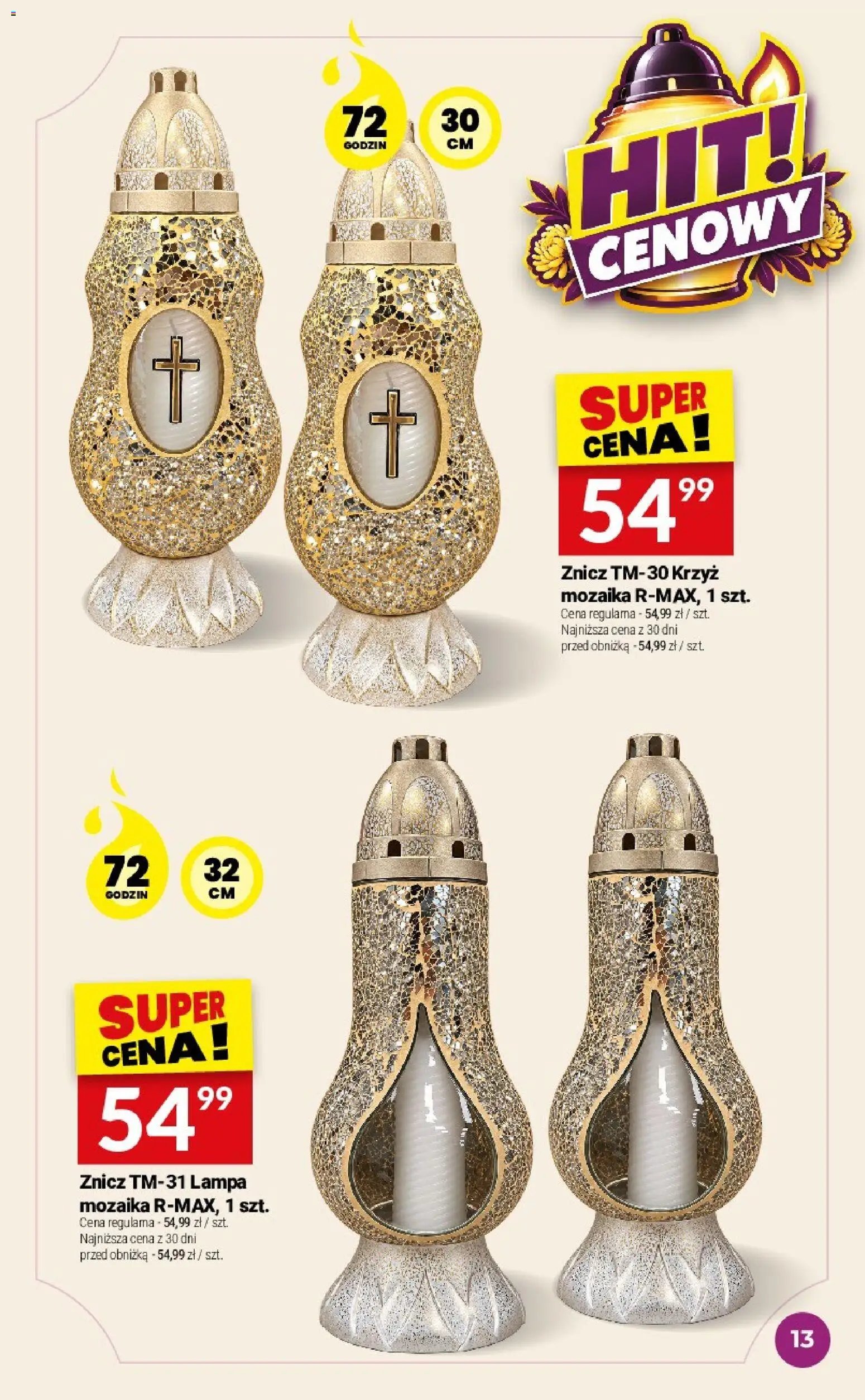 Twój Market gazetka - Katalog zniczy