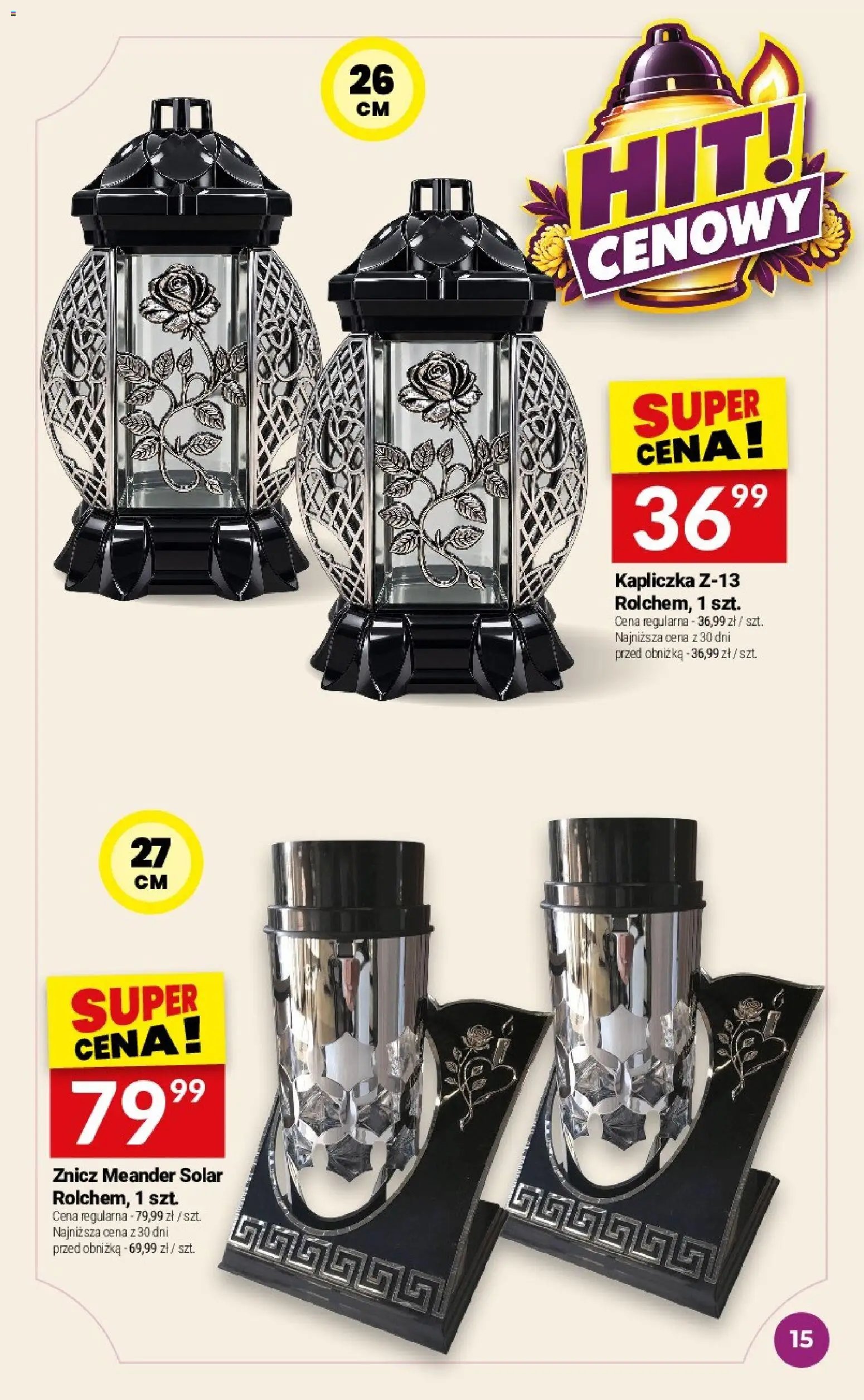 Twój Market gazetka - Katalog zniczy