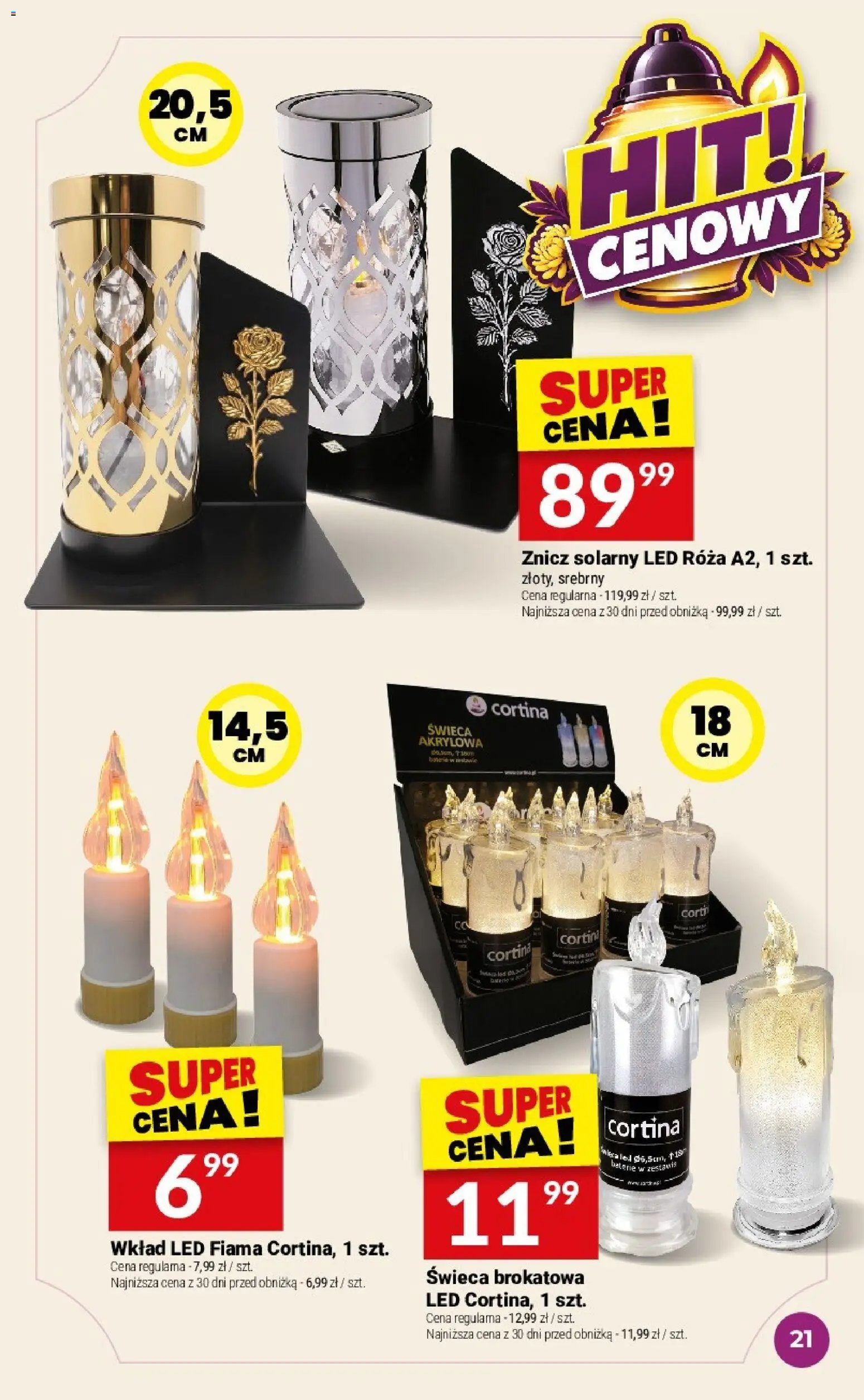 Twój Market gazetka - Katalog zniczy